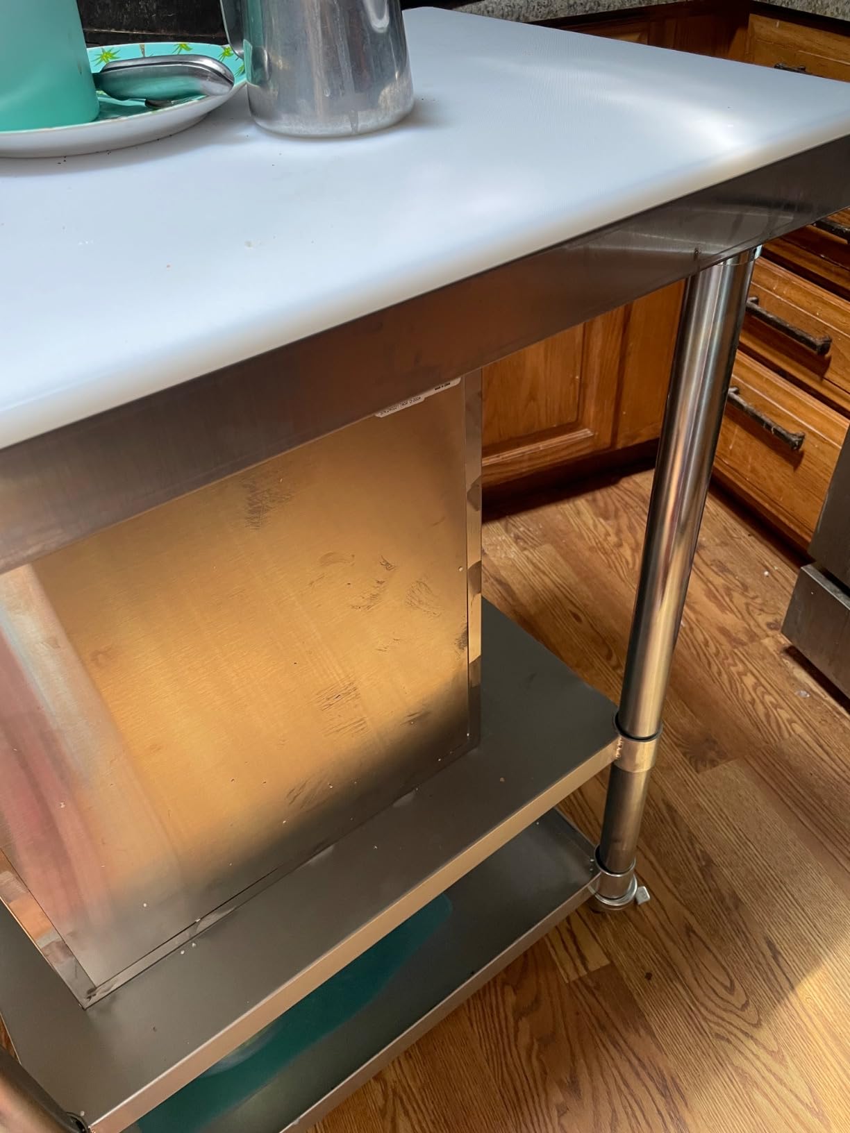 DuraSteel 30x72 Stainless Steel Prep Table - NSF Commercial Kitchen Metal Worktable customer photo 2