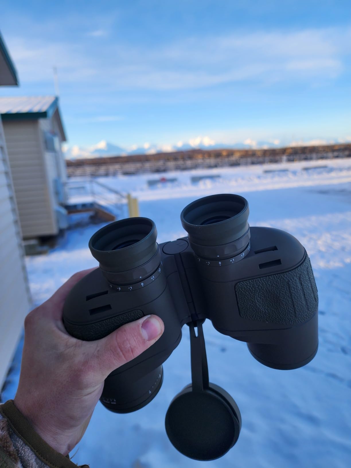 10X50 Marine Binoculars for Adults: Binoculars for Sailing Boating | Professional Waterproof Binoculars with Rangefinder Compass for Adults Boating Fishing Navigation Hunting Bird Watching customer photo 1
