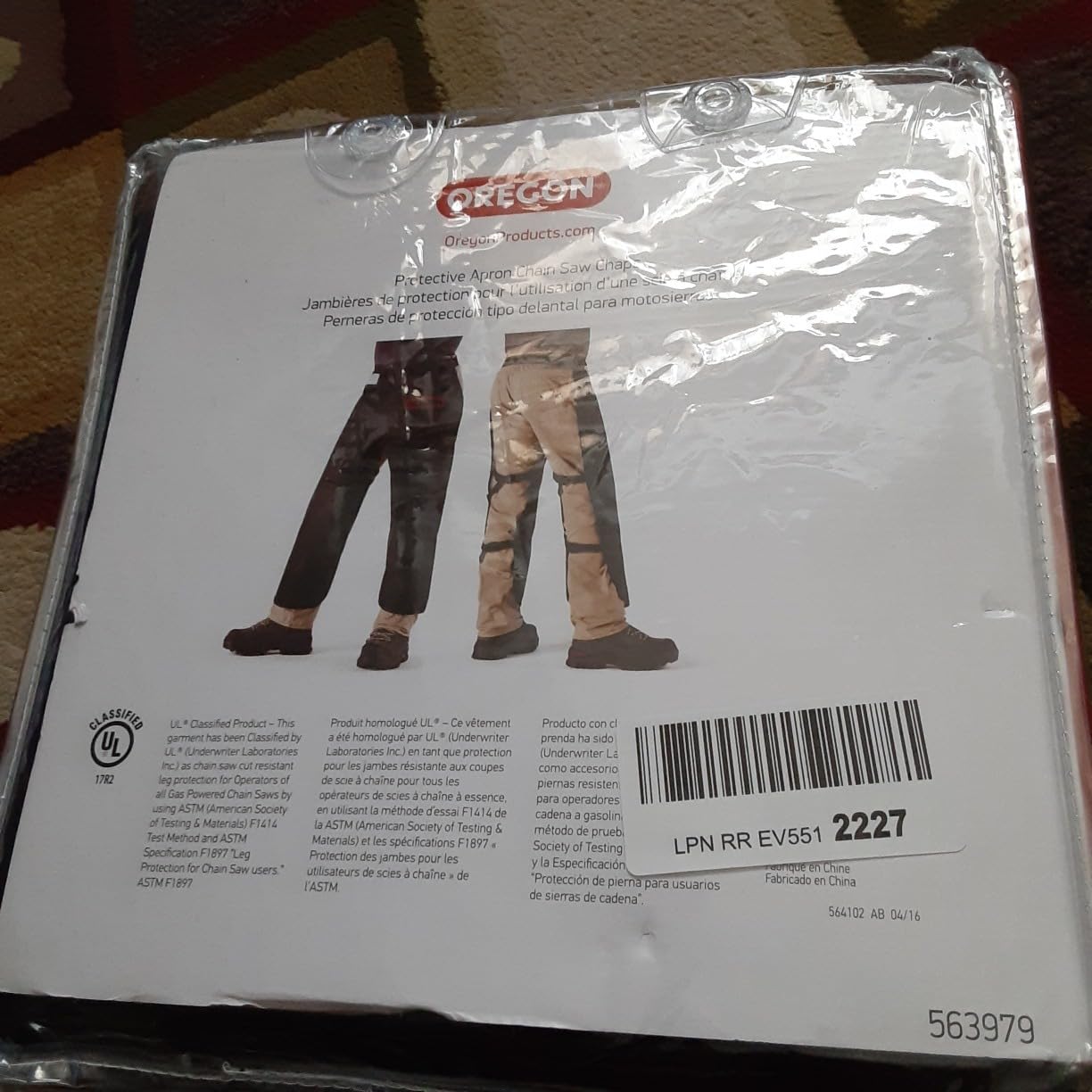 Oregon Protective Chainsaw Chaps for Cutting & Logging, One Size Fits All customer photo 2