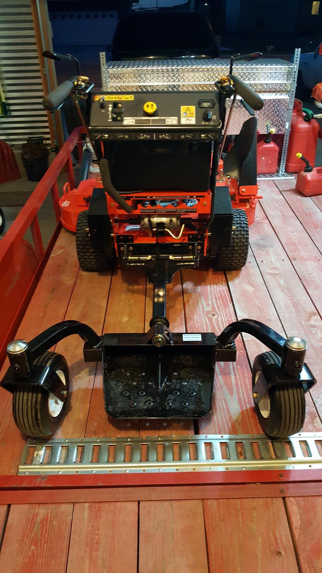 SW2006N Swivel Wheel Sulky customer photo 1
