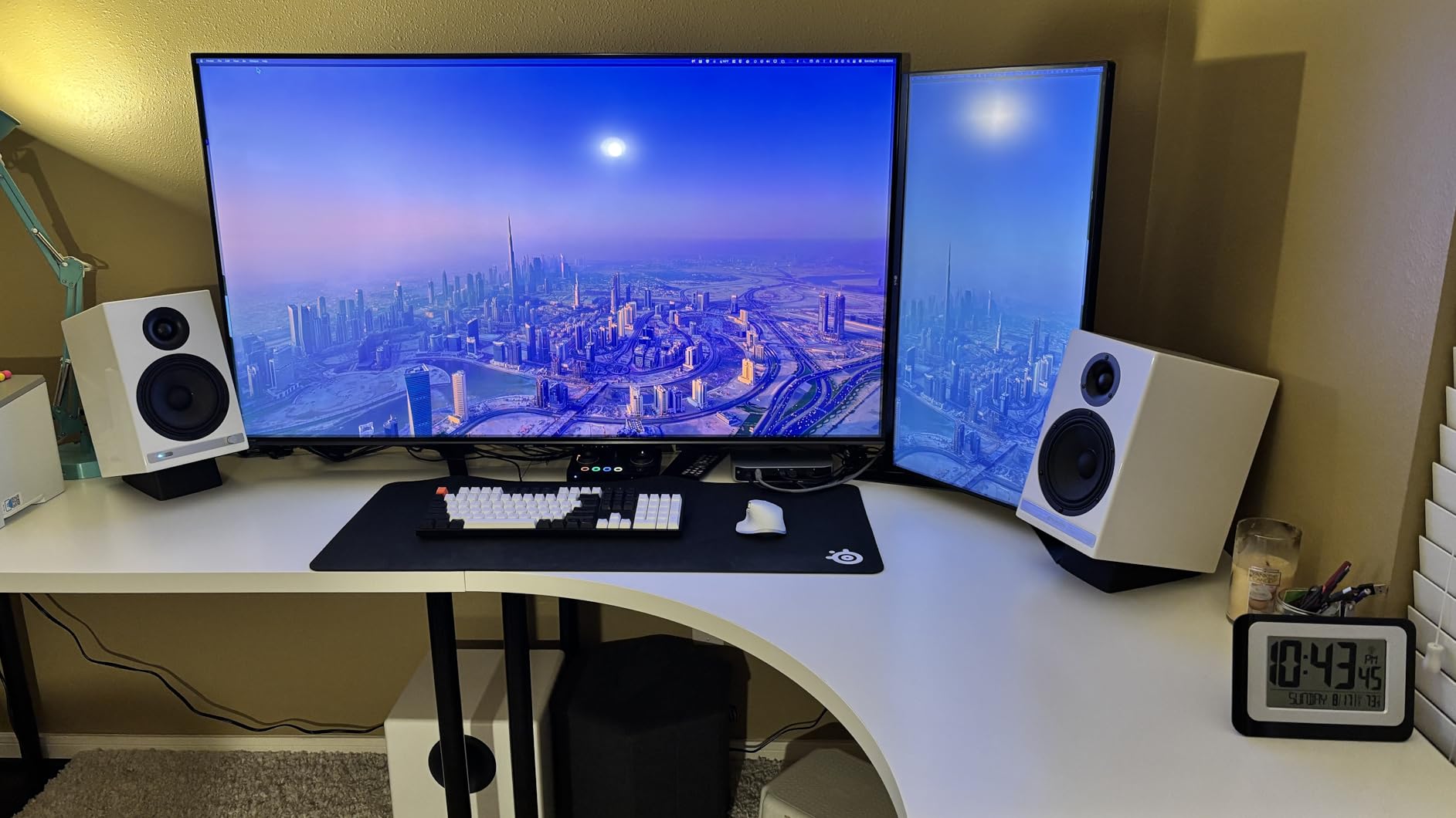 HD6 Powered Bookshelf Speakers - Bluetooth Speakers for Turntables, Vinyl Records, Home Stereo and Music Streaming - Walnut customer photo 1