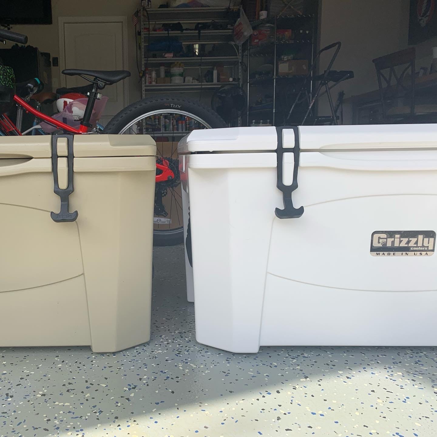 Grizzly 60 Cooler | 60 qt Ice Chest Durable Rotomolded Insulated | Made in USA | Warranty for Life | For Beach Boat Camping Fishing Hunting | G60 customer photo 2