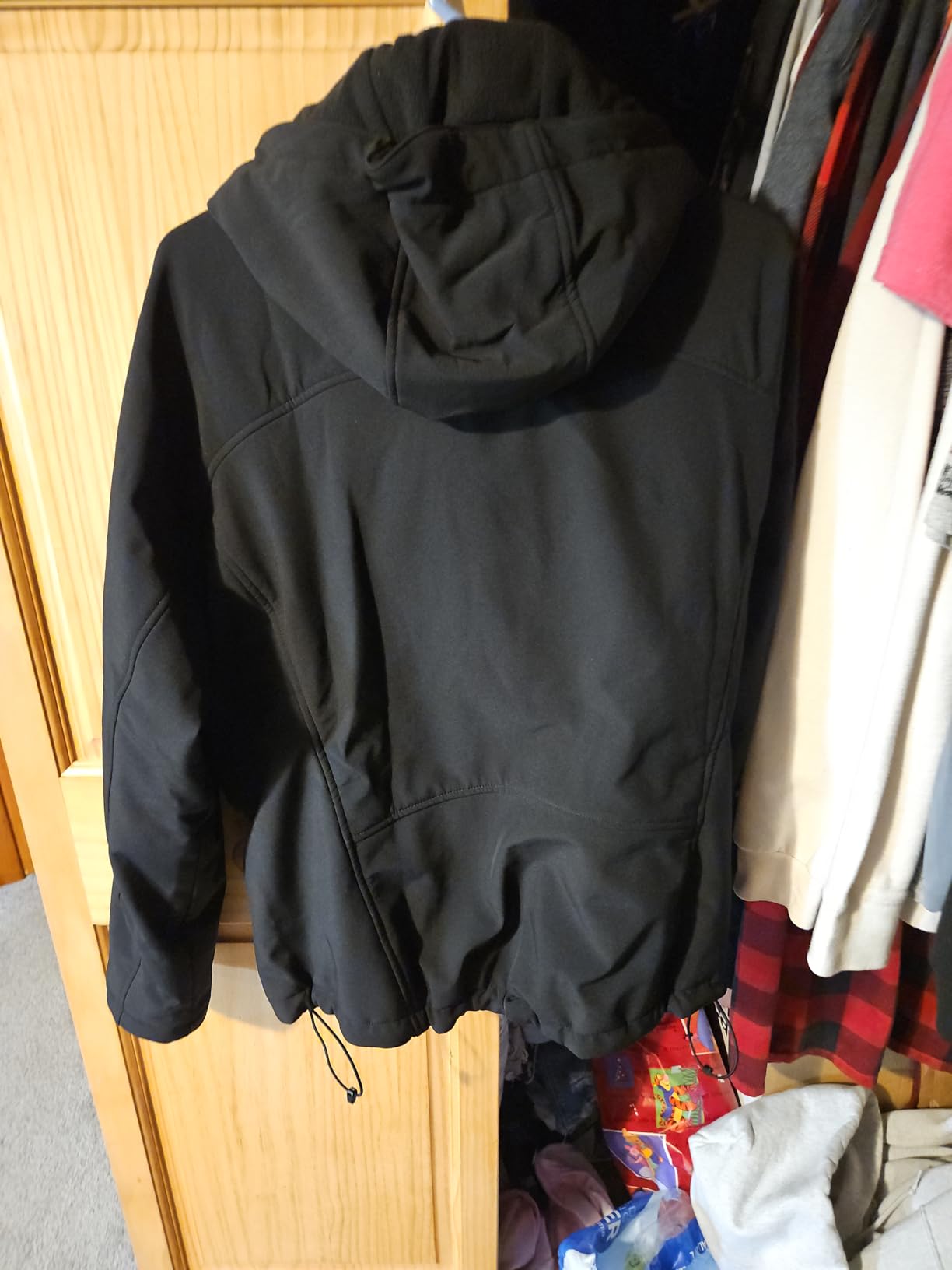 Women's Classic Heated Jacket, Shell Jacket with Battery customer photo 2