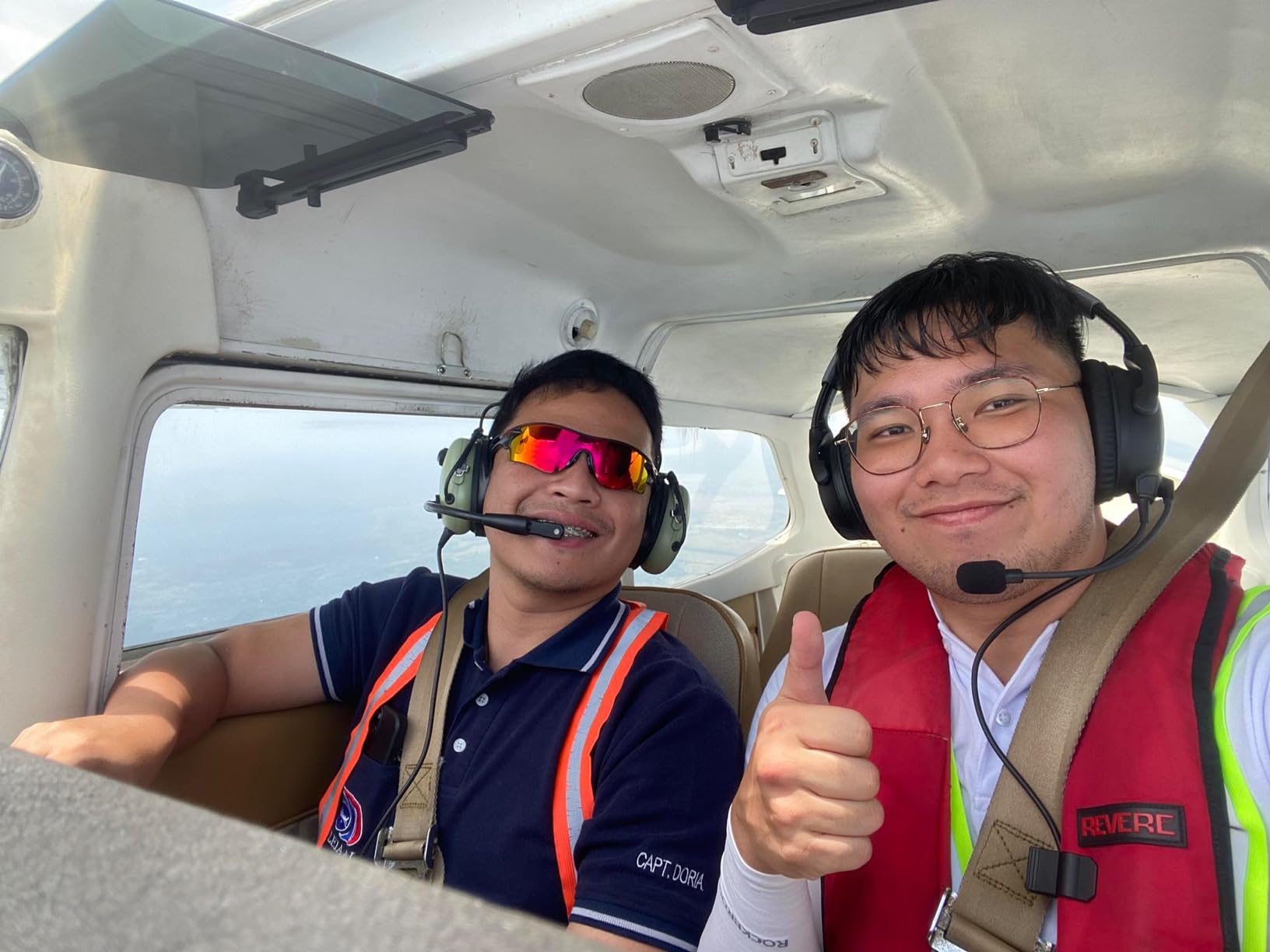 Rugged. Air RA200 Aviation Headset for Student Pilots & Flight Schools | Features Clear Hear Speakers, Noise Canceling Microphone, Foam Ear Seals, Custom Fit Headband, and Headset Bag customer photo 1
