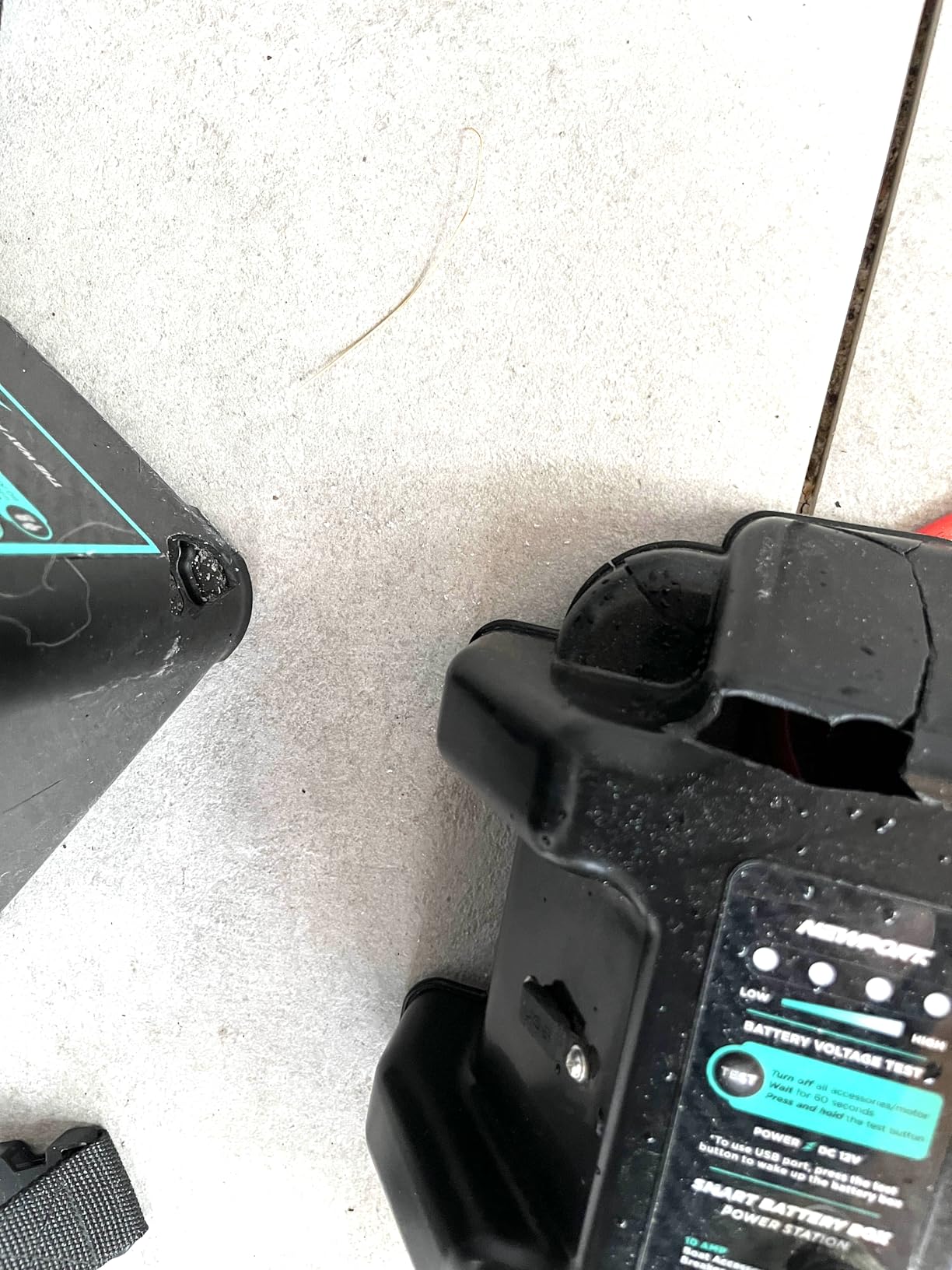Newport Trolling Motor Smart Battery Box Power Center with USB and DC Ports, Medium customer photo 1