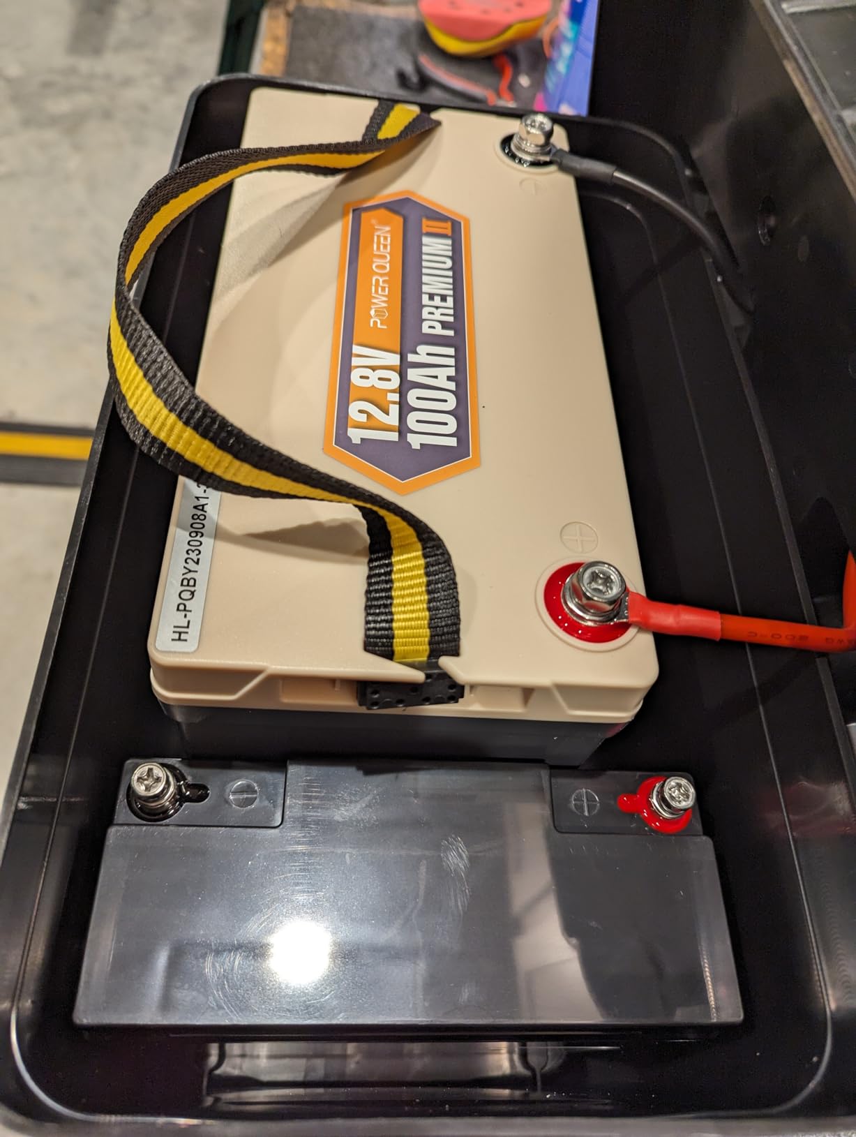 Newport Trolling Motor Smart Battery Box Power Center with USB and DC Ports, Medium customer photo 2