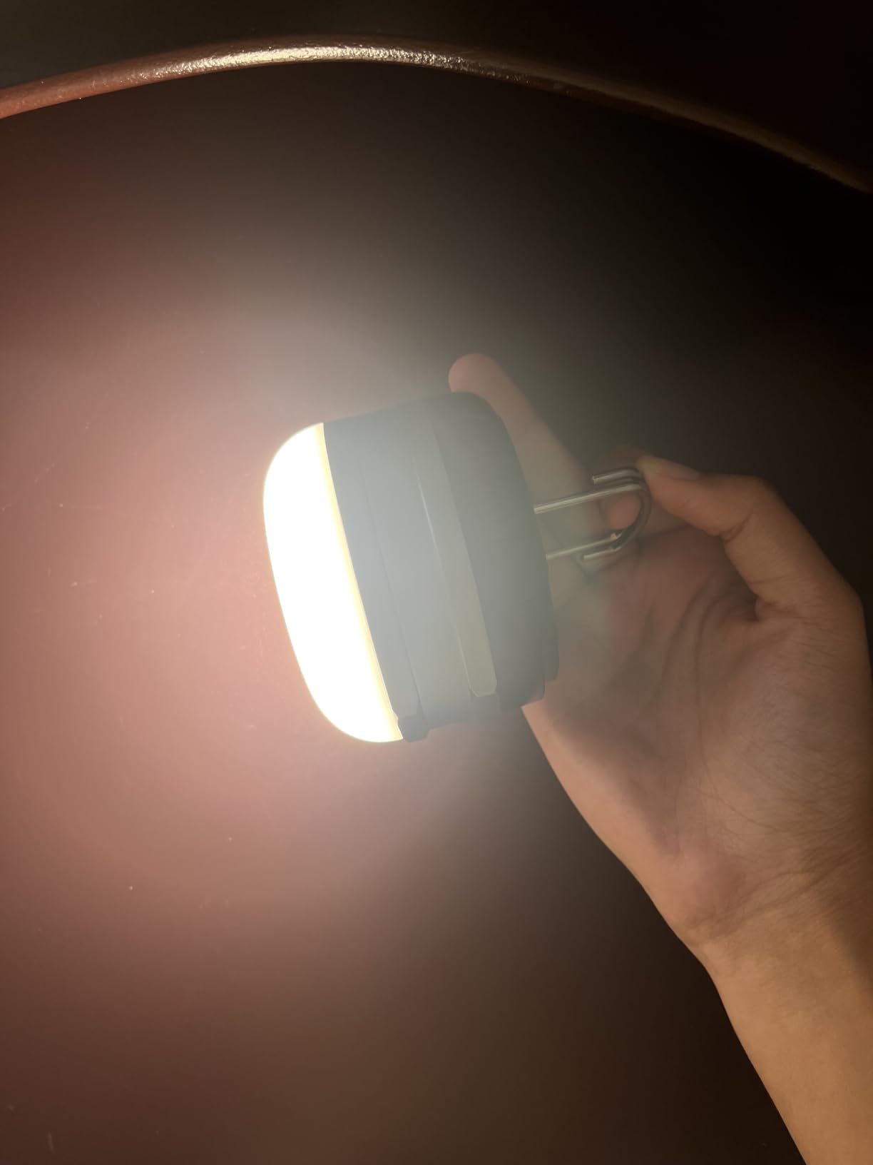 LE LED Camping Lantern Rechargeable, 410LM, 5 Light Modes, Power Bank, Waterproof, Mini Flashlight with Magnetic Base for Hurricane Emergency, Outdoor, Hiking, Home and Car customer photo 1