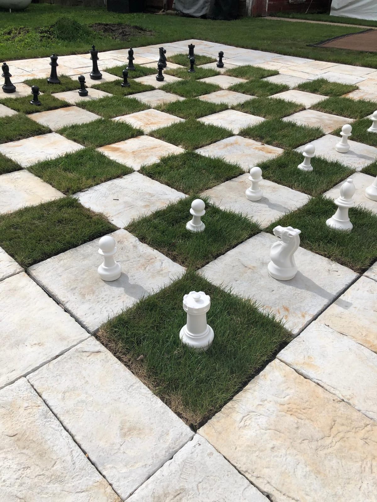MegaChess Giant Chess Set Game with 16