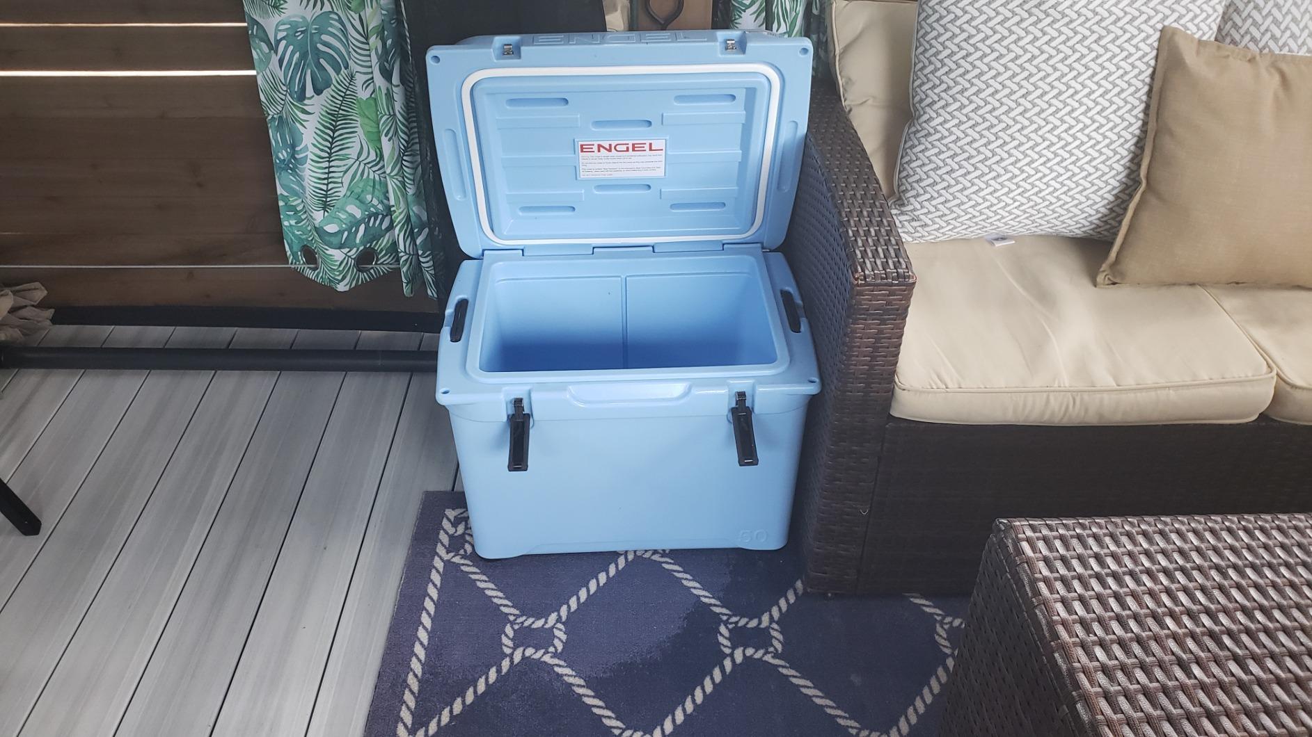 Engel Coolers ENG50 Cooler | 60 Can High Performance Durable Seamless Rotationally Molded Ice Box for Camping, Hunting, and Fishing customer photo 2