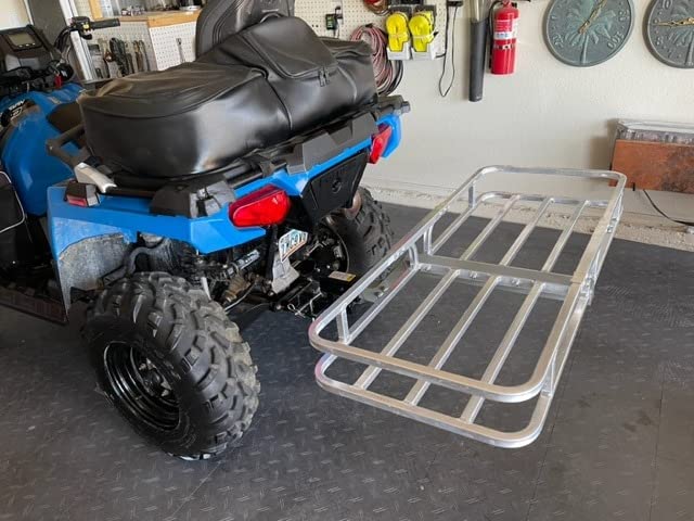 Guide Gear Small ATV UTV Utility Trailer, Hitch Cargo Carrier, Truck Camping, Aluminum customer photo 2