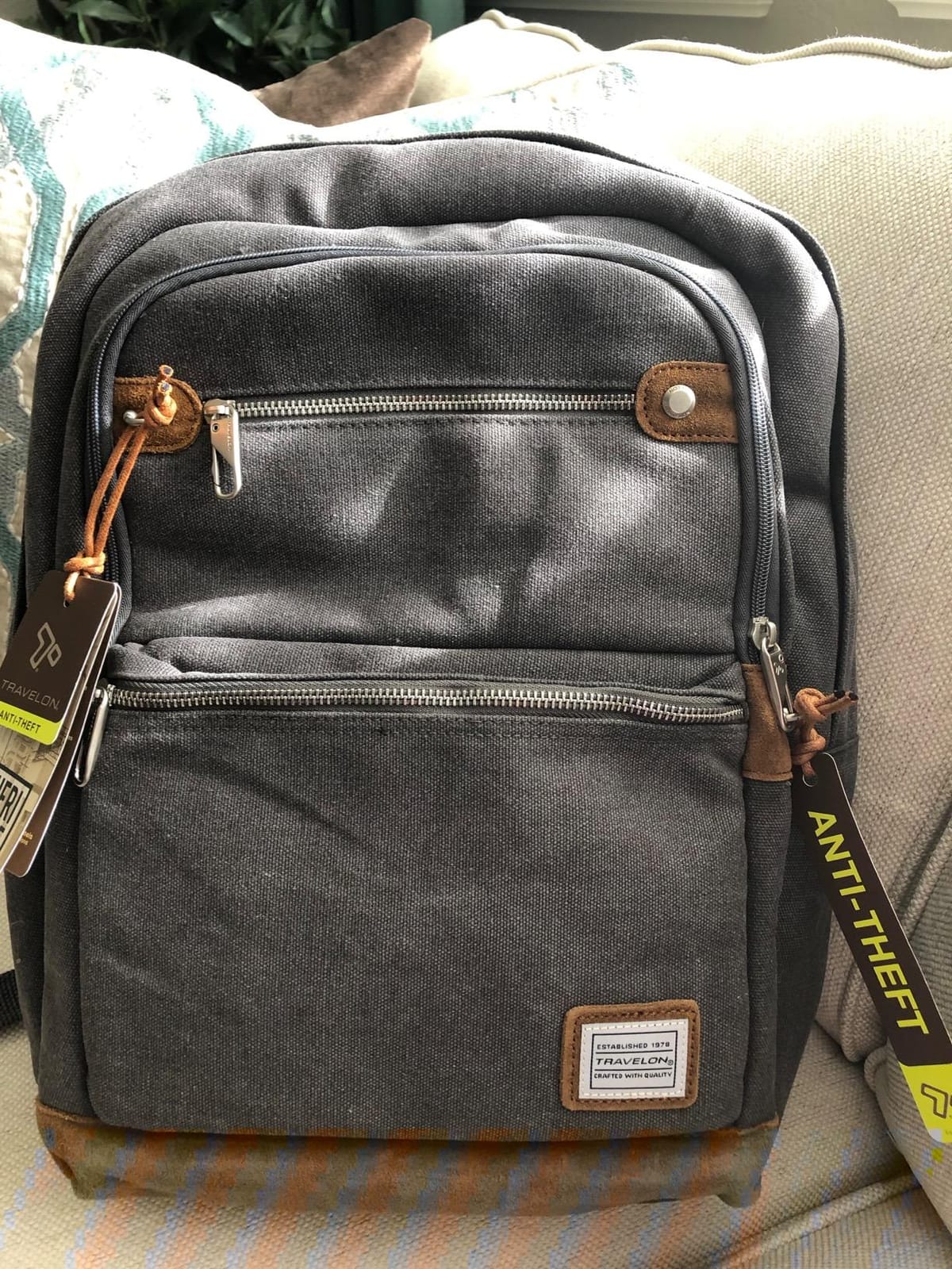 Travelon Anti-Theft Heritage Backpack customer photo 1