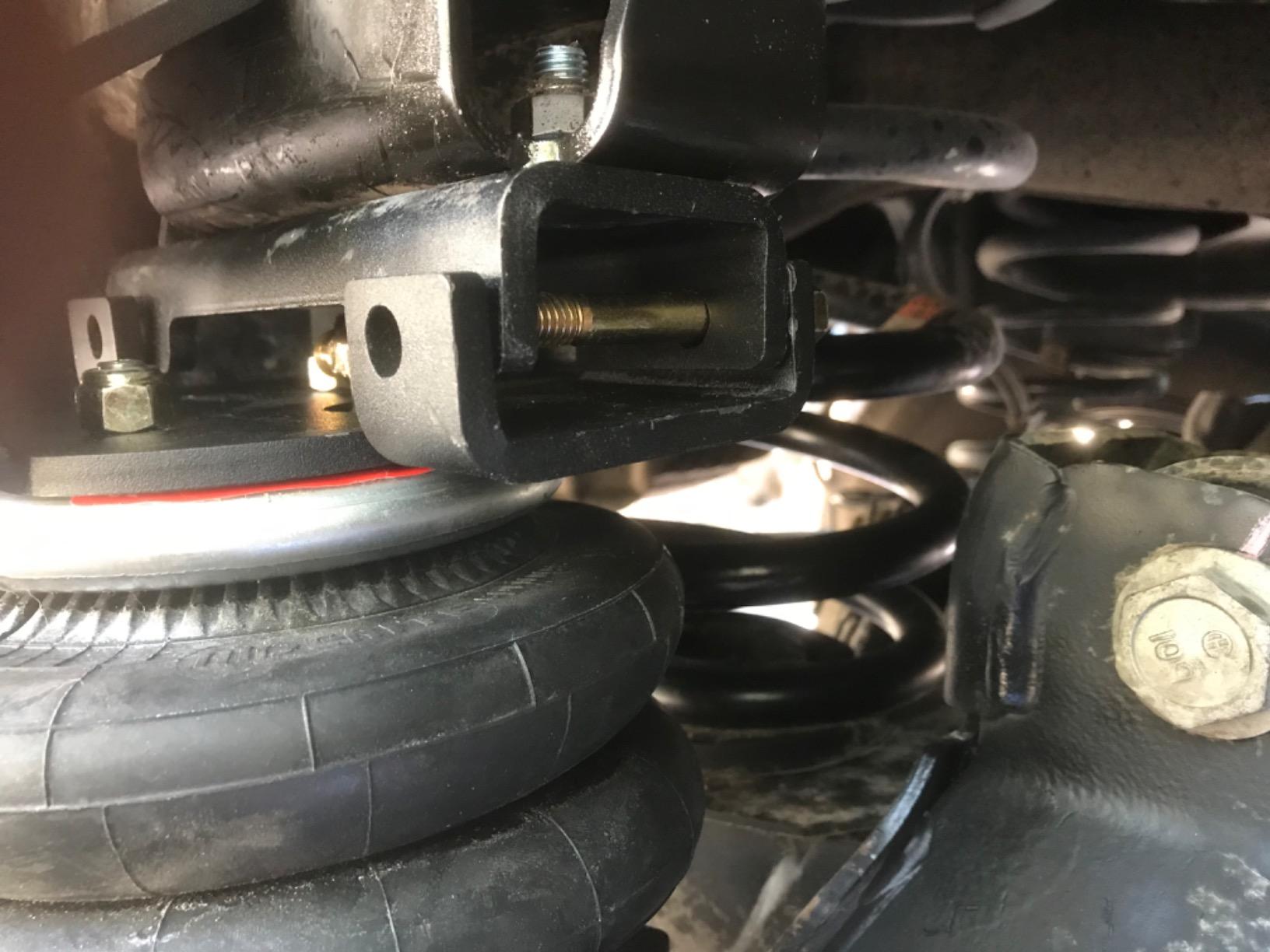 Firestone Airide Red Label Air Suspension Kit with Mounting Assembly fits 2014-2026 RAM 2500 | 150 PSI | 7500 LBS Capacity | No Drill Installation | PN 2706 customer photo 2