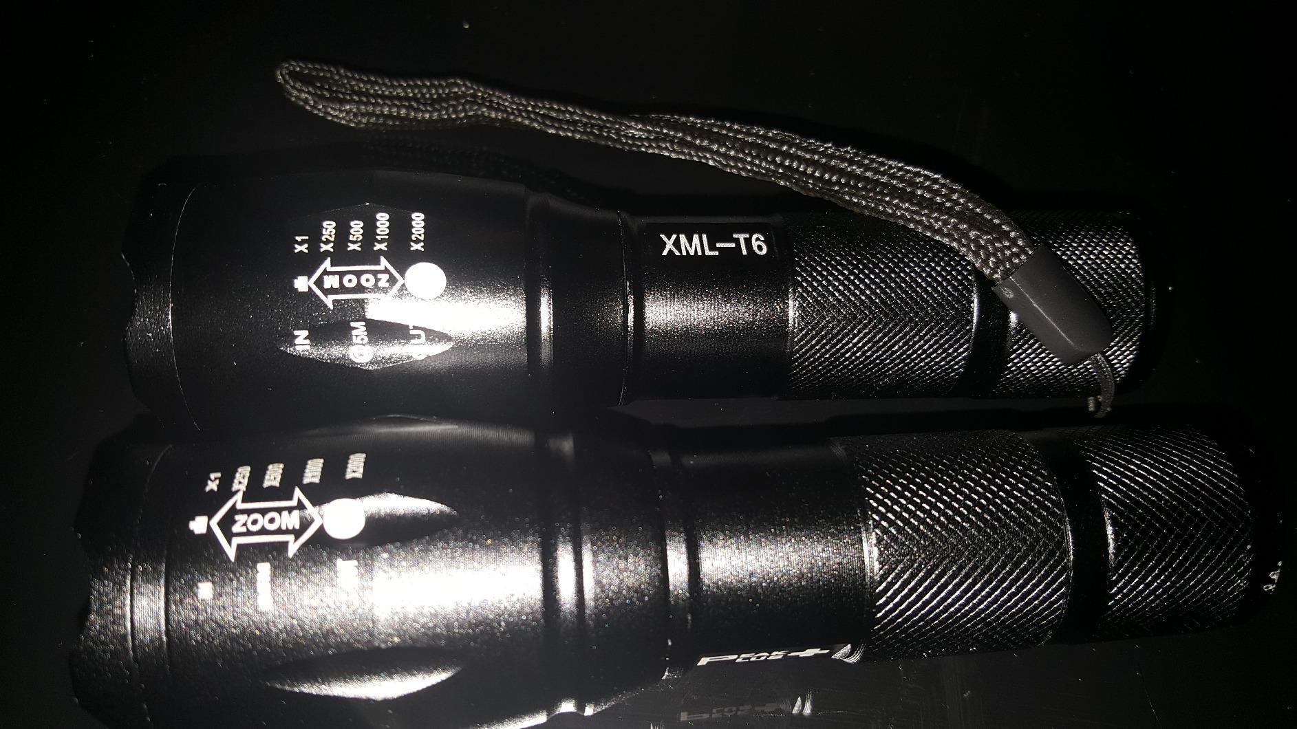 PeakPlus Rechargeable Tactical Flashlight LFX1000 (Rechargeable Battery and Charger Included) - High Lumens LED, Super Bright, Zoomable, 5 Modes, Water Resistant - Best Camping, Emergency Flashlights customer photo 1