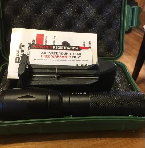 PeakPlus Rechargeable Tactical Flashlight LFX1000 (Rechargeable Battery and Charger Included) - High Lumens LED, Super Bright, Zoomable, 5 Modes, Water Resistant - Best Camping, Emergency Flashlights customer photo 2