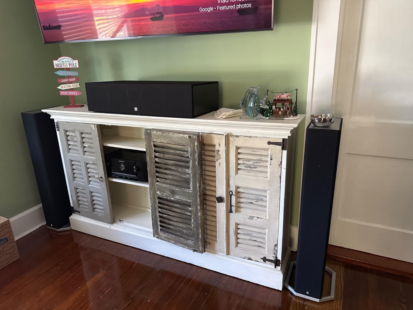Definitive Technology BP-9040 Tower Speaker, Built-in Powered 8