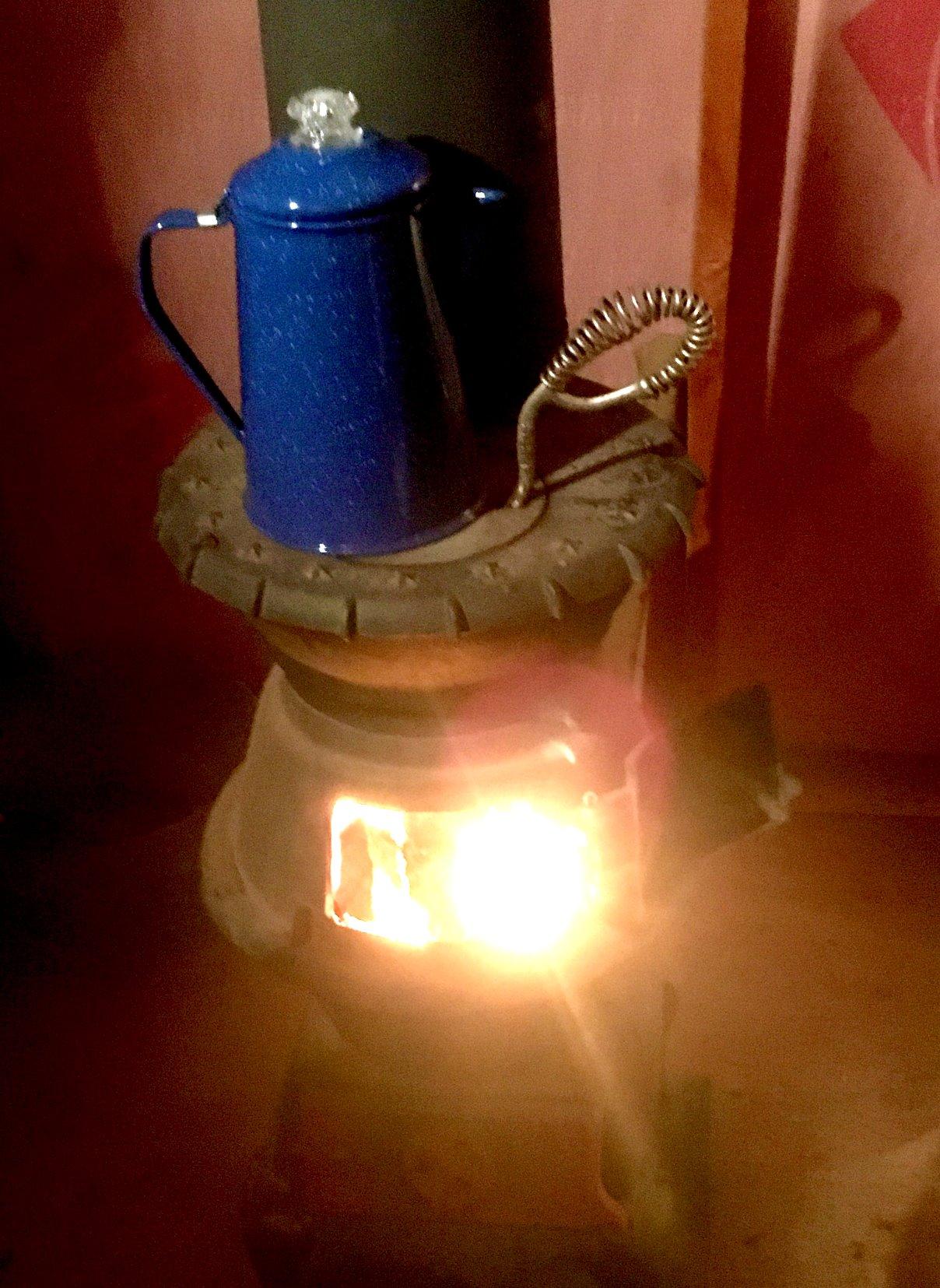GSI Outdoors Percolator Coffee Pot | Enamelware Campfire Coffee Boiler Kettle for Outdoor Camping Cookware, Cabin, RV, Kitchen, Hunting & Backpacking customer photo 1