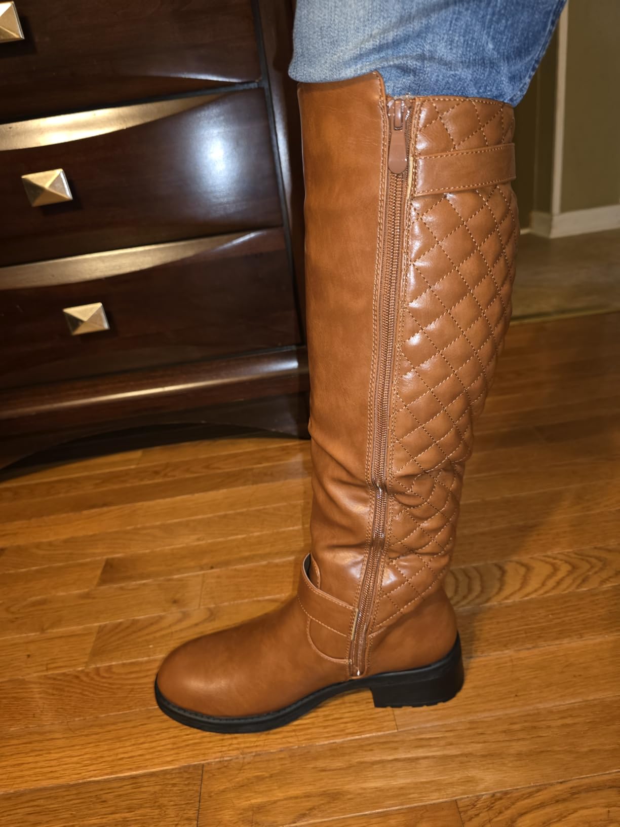 Women's Knee High Riding Boots customer photo 1