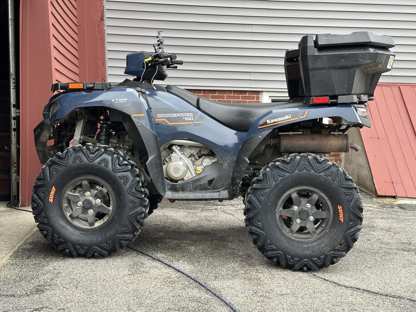 Set of 4 SunF Power.I ATV UTV all-terrain Tires 25x8-12 Front & 25x10-12 Rear customer photo 1
