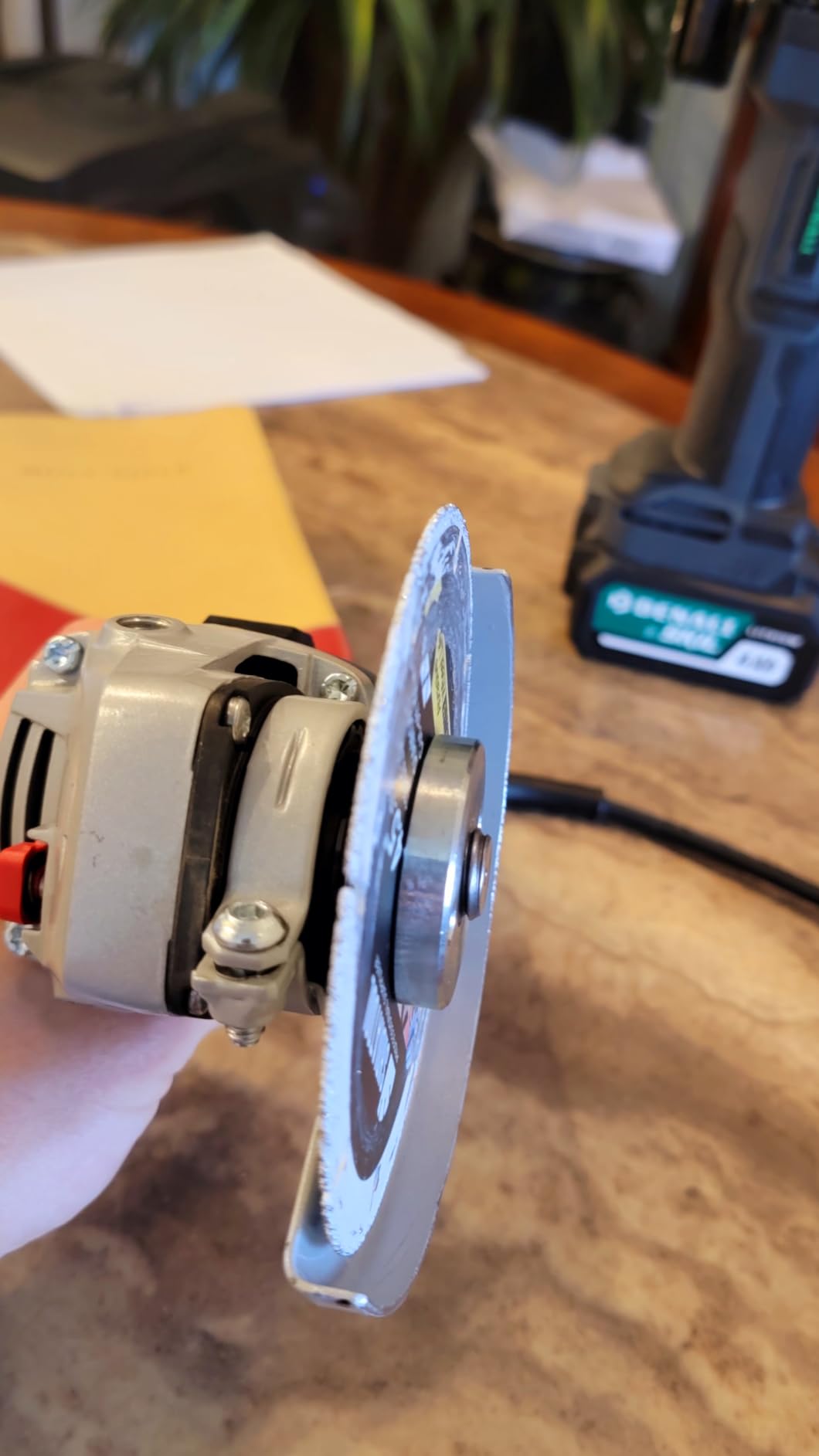 Bosch GWS8-45 4-1/2 In. Angle Grinder customer photo 2