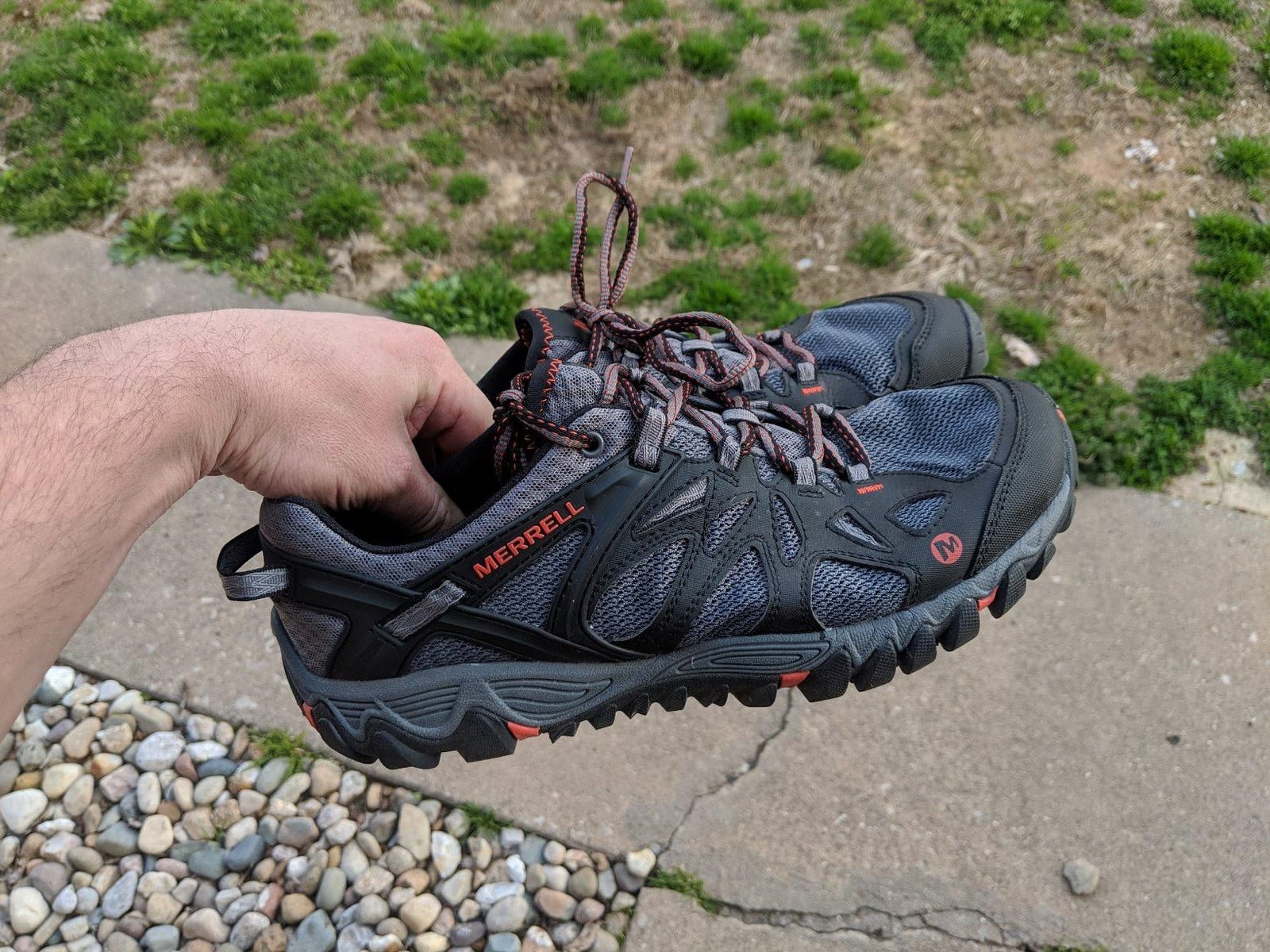 Merrell Men's All Out Blaze Aero Sport Hiking Water Shoe customer photo 1