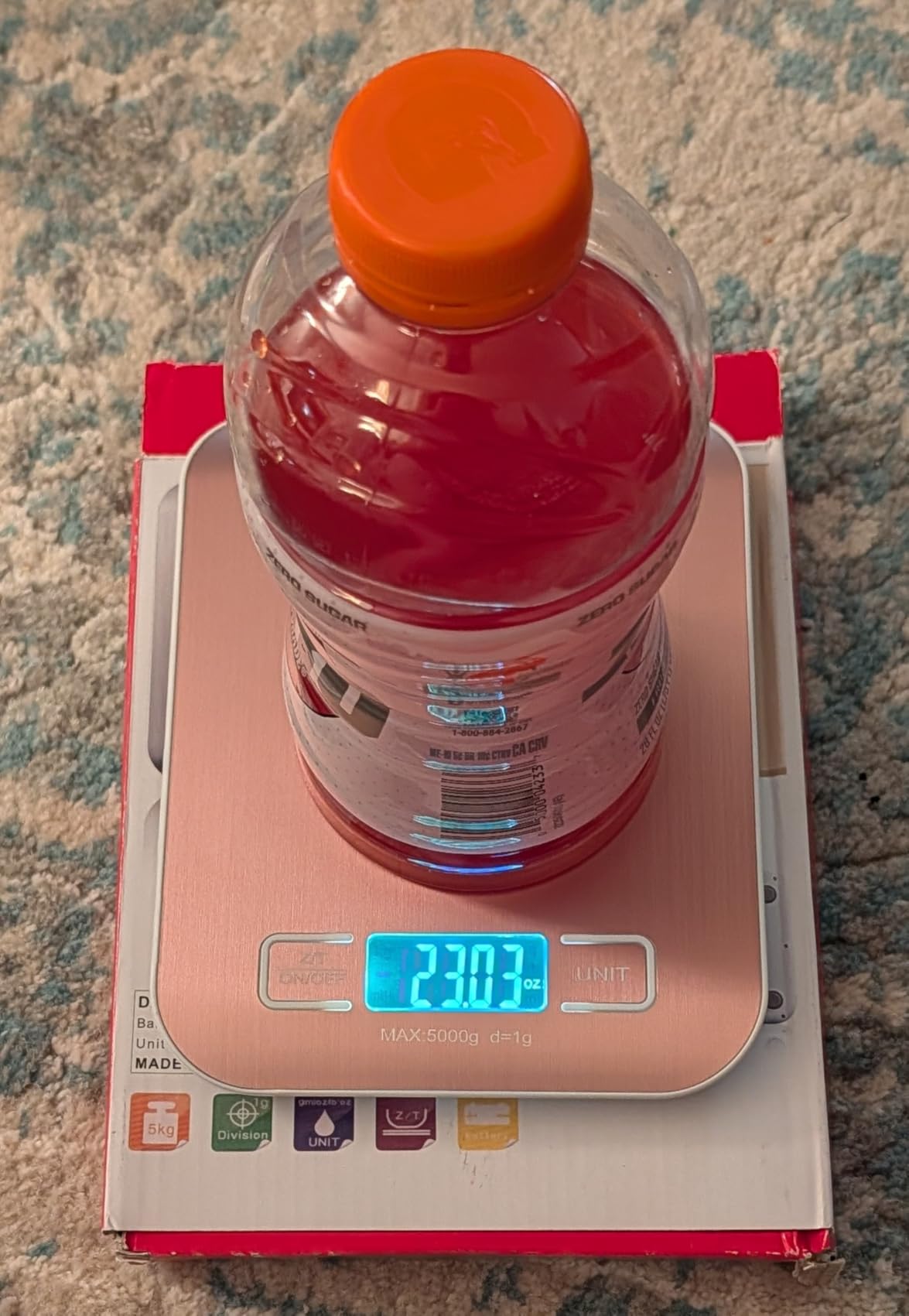 Houseables Industrial Scale, Platform Scale, 600 LB, Large, Weight Machine for Luggage, Shipping, Packages, Floor, Commercial, Heavy Duty, Box, Postal, Laundry, Warehouse, Luggage Weighing, Digital customer photo 1