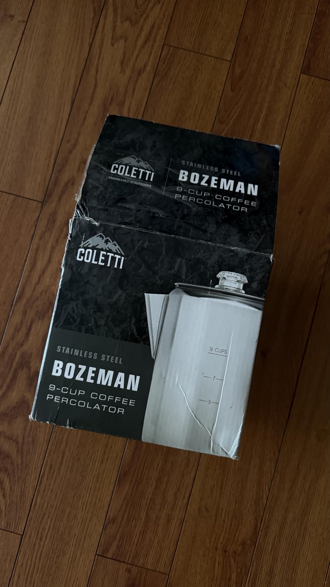 COLETTI Bozeman Percolator Coffee Pot - NO Aluminum or Plastic [9 cup] customer photo 2