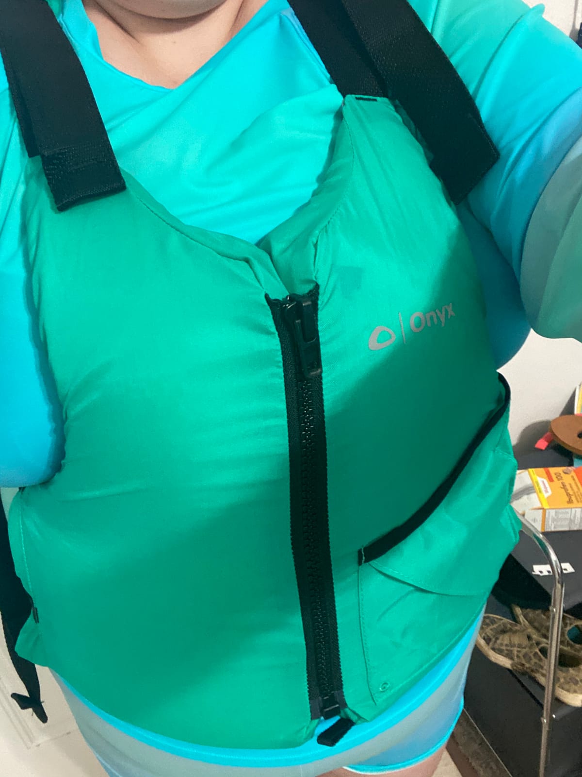 Onyx Universal Paddle Life Jacket, USCG & TC Approved Adult PFD customer photo 2