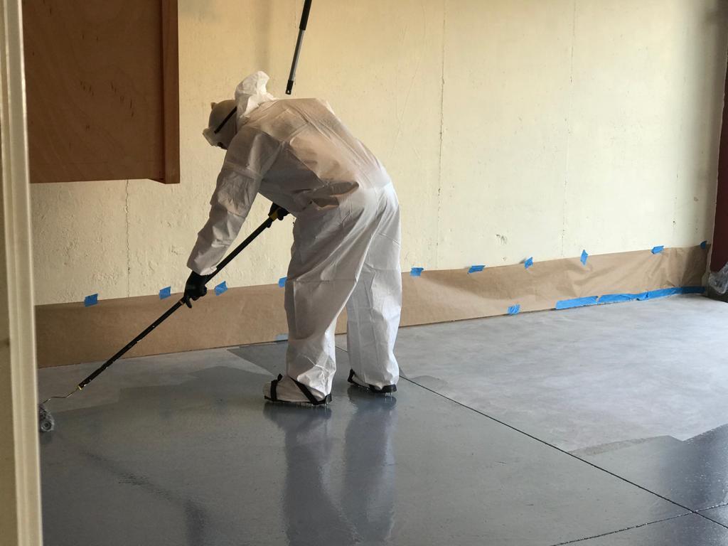 Colored Epoxies 10002 Clear Epoxy Resin Kit for Concrete, 3 Resin Gallon | Crystal-clear 100% solids epoxy with Excellent Adhesion, High Gloss, Zero VOC-Professional-Grade Durability-Beautiful Pigments customer photo 1