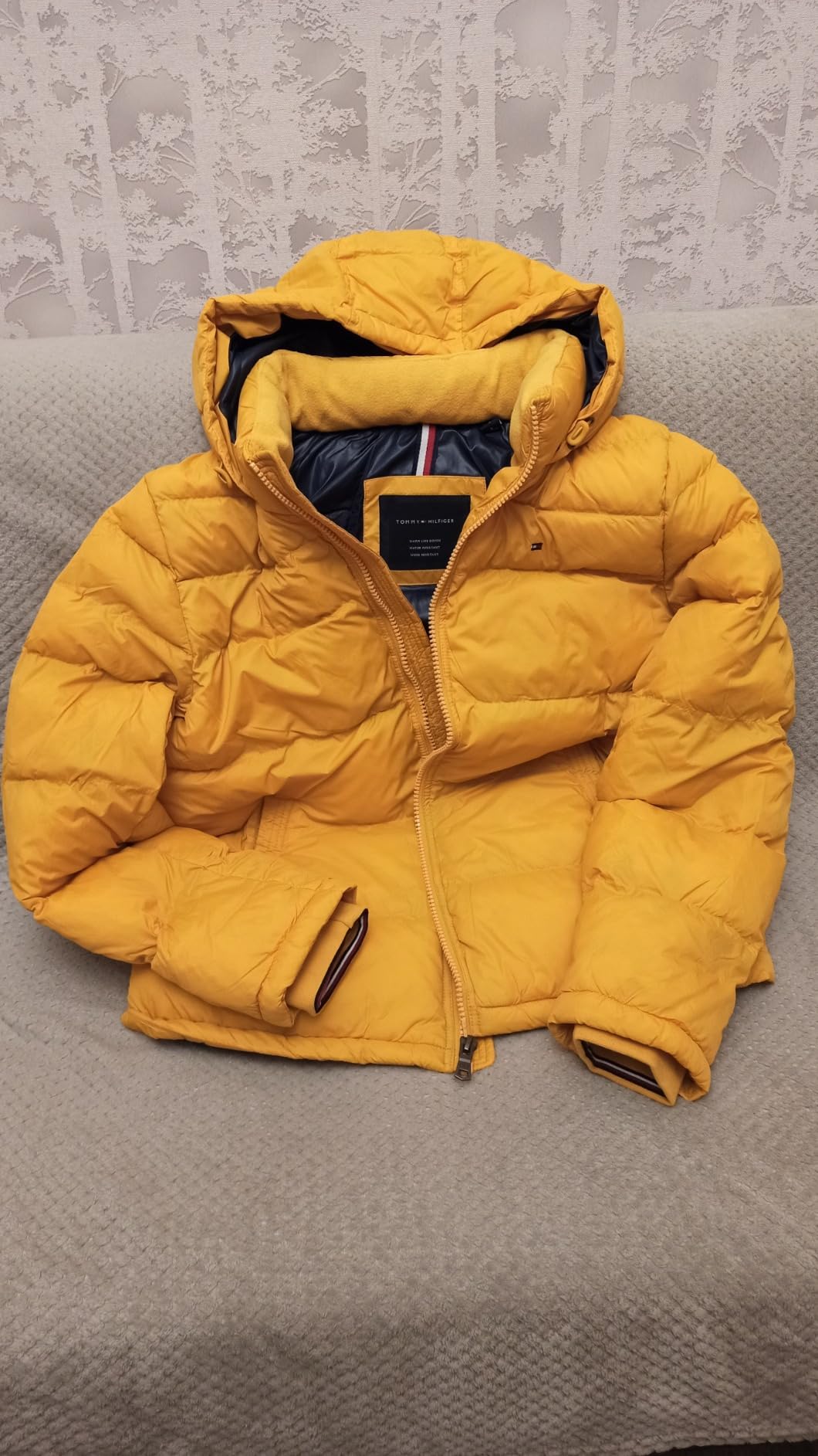 Tommy Hilfiger Men's Down Alternative Hooded Puffer Jacket customer photo 2