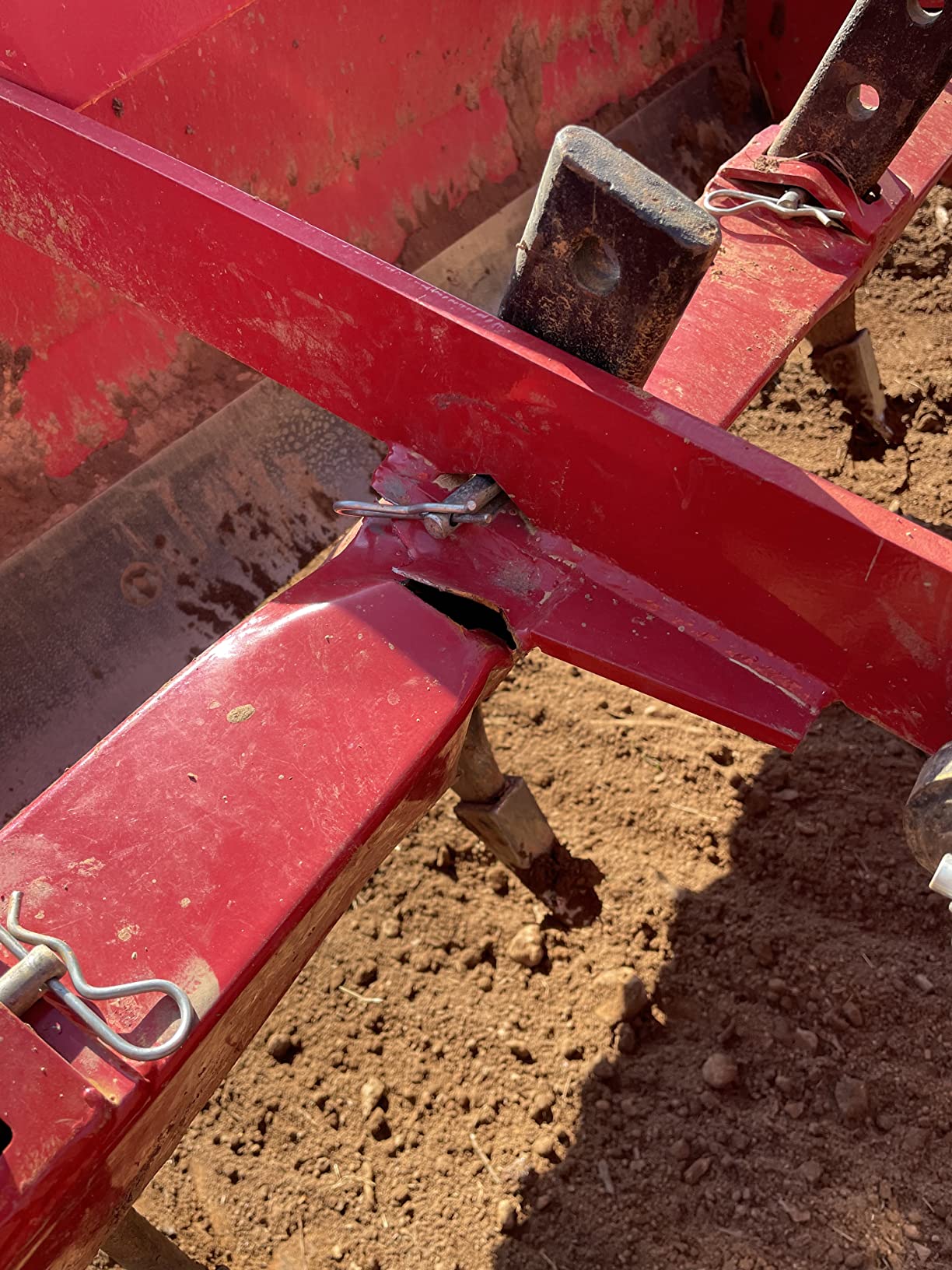 Titan 4' - 7' Box Blade Tractor Attachment Category 1 Cat 0 Scarifier Shank customer photo 1