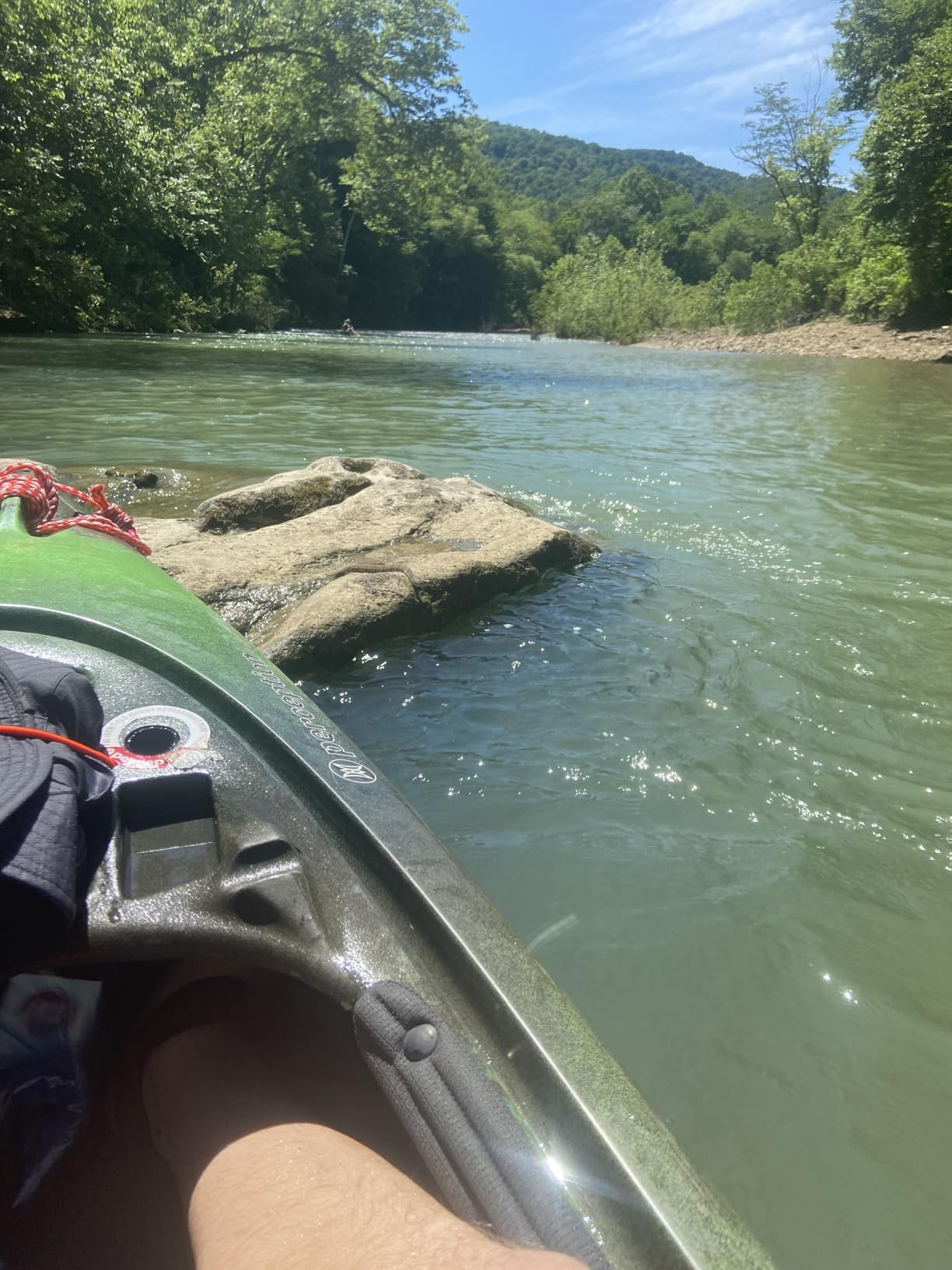 Perception Sound 10.5 | Sit Inside Kayak for Fishing and Fun | Two Rod Holders | Large Rear Storage customer photo 2