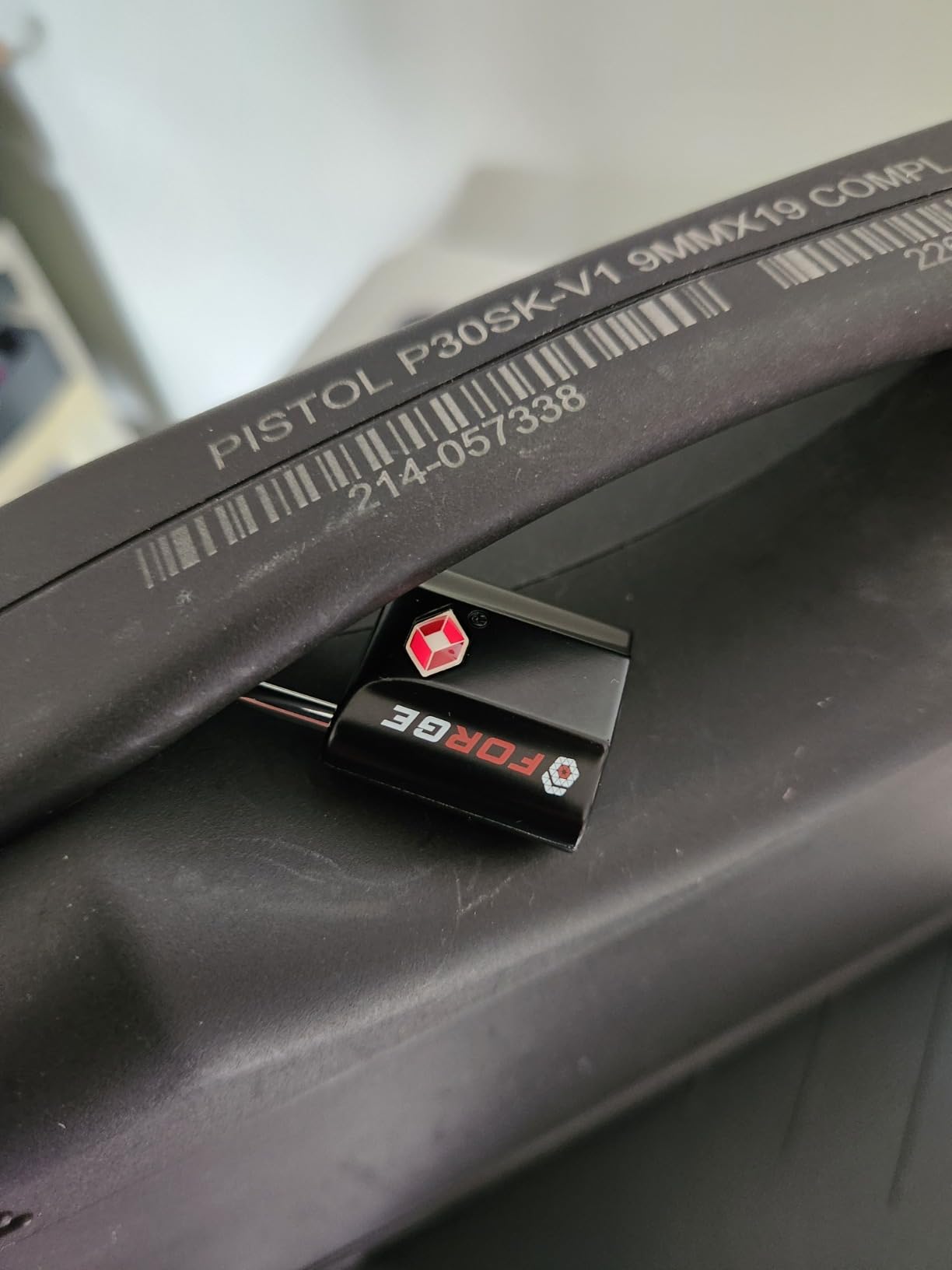 Forge OX 1'' Wide 1.8'' Tall, TSA Approved Luggage Locks: Key Locks for Travel. Ultra Secure Dimple Key Travel Locks Alloy Body. for Luggage, Backpack, Small Toolbox and More. Black 2 Pack. customer photo 1