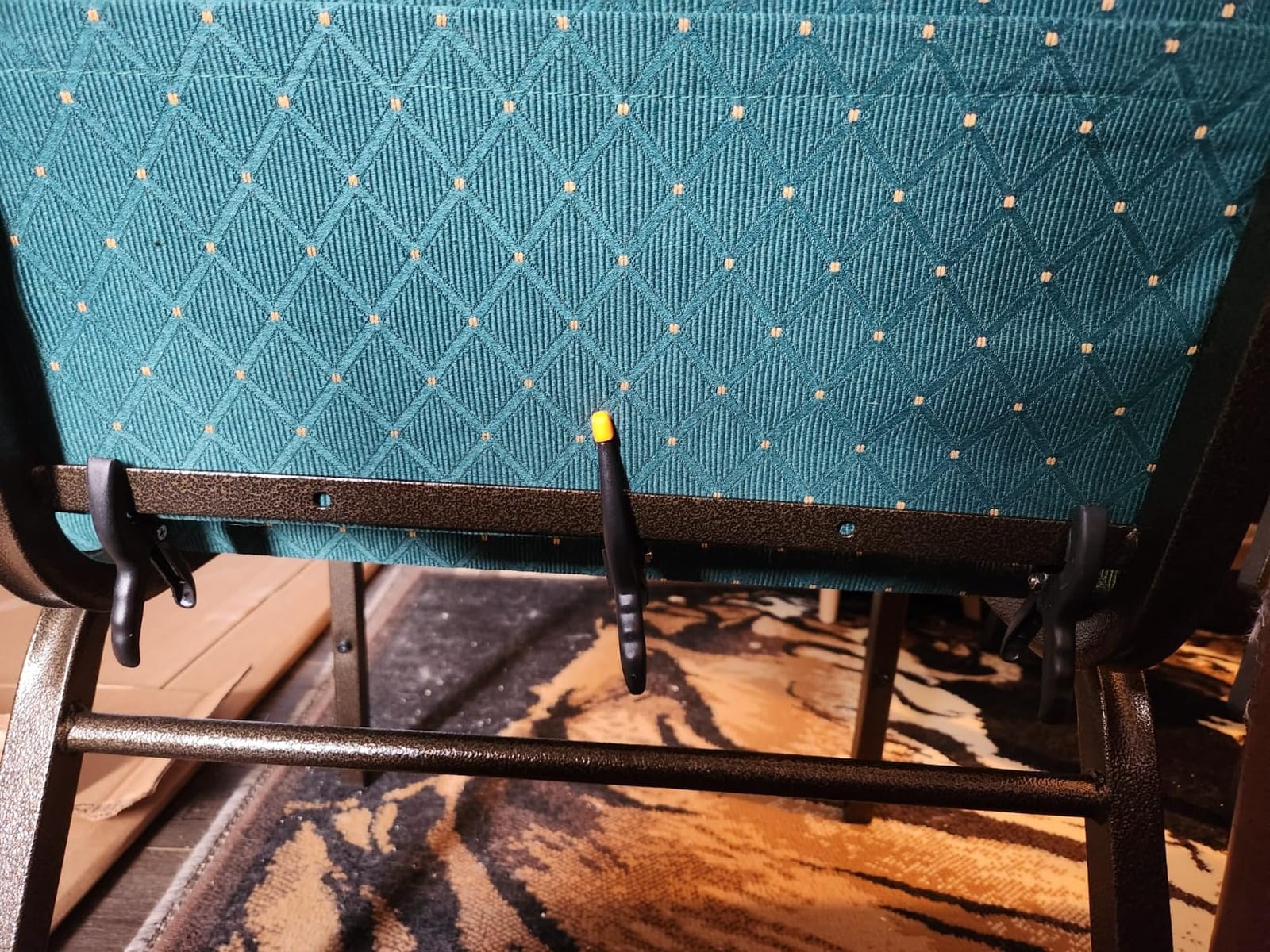 Flash Furniture HERCULES Series 21''W Stacking Church Chair - Caramel Fabric customer photo 2