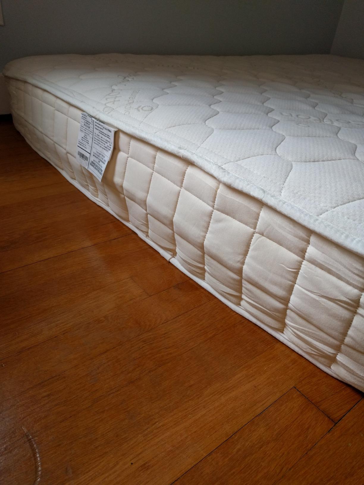 Naturepedic Verse Organic Kids Mattress - Queen Firm Mattress with Encased Coil Layers - Quilted and Waterproof Sides - Universal Comfort Mattress for Trundle Bed and Bunk Bed customer photo 2