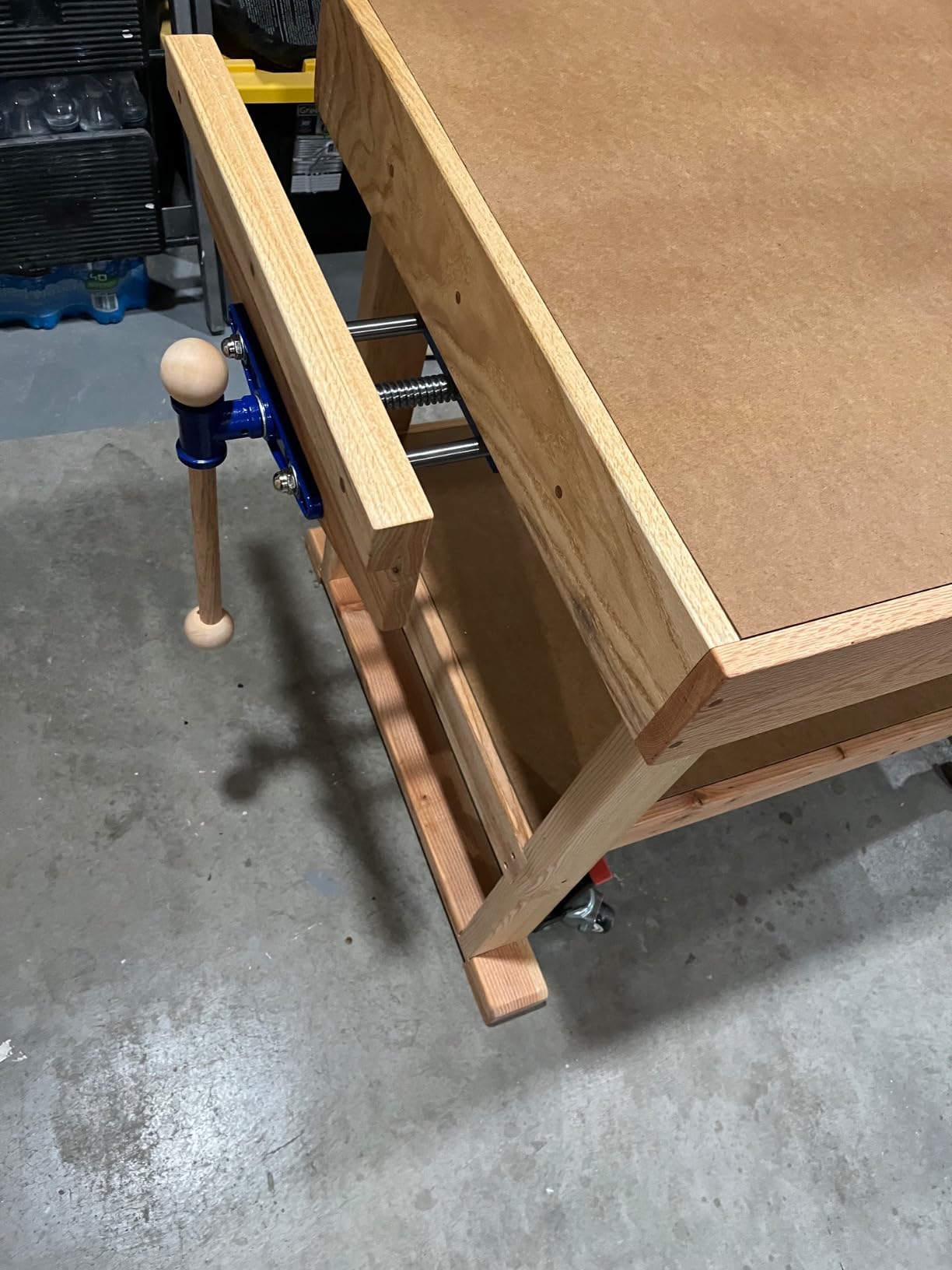 Yost Vises F9WW Front Vise | 9 Inch Woodworking Vise with guide bars customer photo 1
