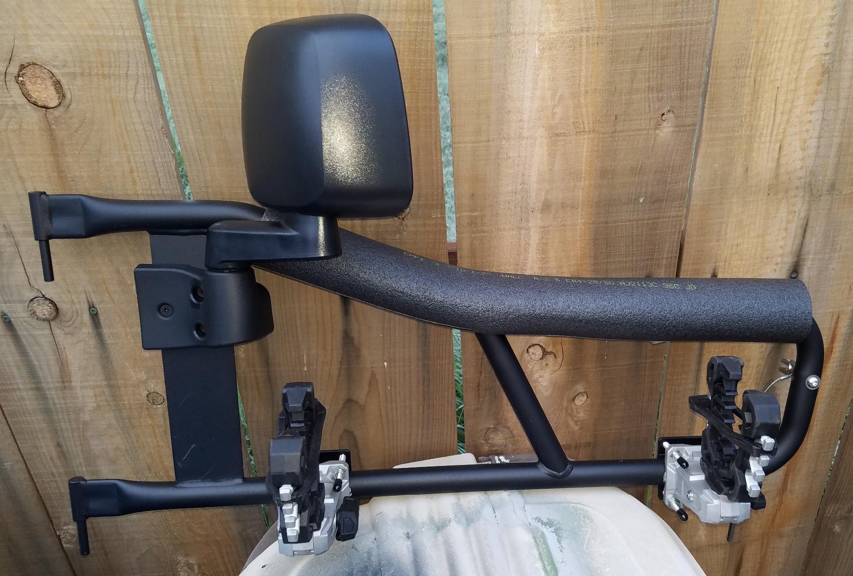 Rhino Grip Pro - Polaris UTV, Pair - Heavy Duty Carriers for Shovels, Guns, Bows, Augers, etc. - Use on Polaris Ranger, General, Xpedition, Pro XD customer photo 2