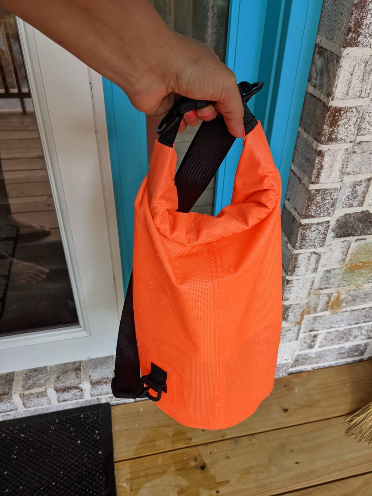 MARCHWAY Floating Waterproof Dry Bag Backpack 5L/10L/20L/30L/40L - Roll Top Sack Keeps Gear Dry for Kayaking, Rafting, Boating, Swimming, Camping, Hiking, Beach, Fishing customer photo 1