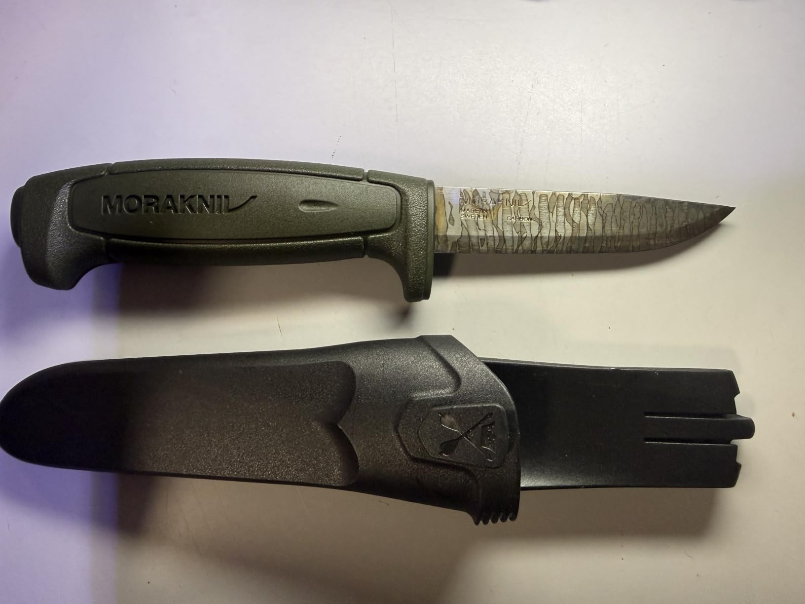 Morakniv Craftline Basic 511 High Carbon Steel Fixed Blade Utility Knife and Combi-Sheath, 3.6-Inch Blade customer photo 1