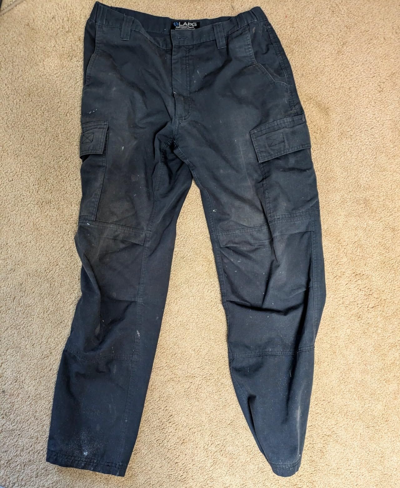 LA Police Gear LAPG Men's Core Cargo Tactical Pants | Lightweight Ripstop Work & Hiking Cargo Pants with Stretch Waistband customer photo 1