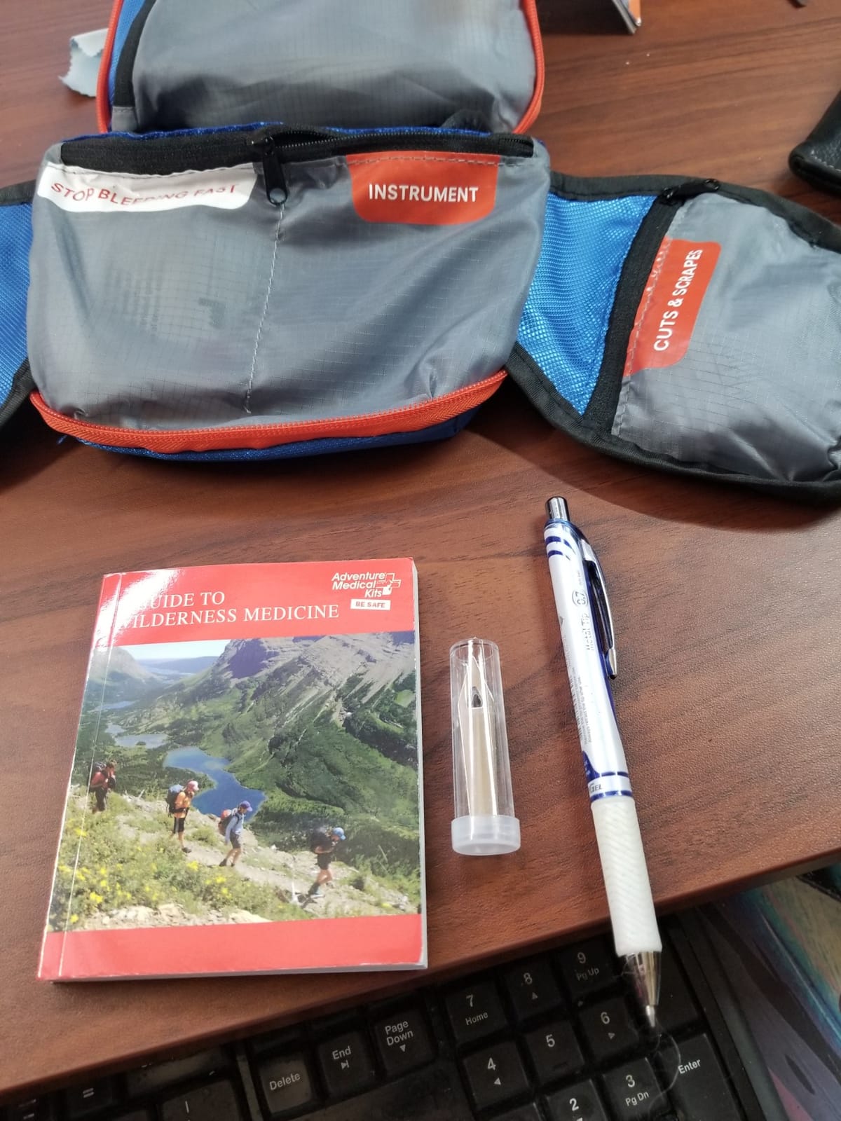 Adventure Medical Kits Mountain Series, Backpacker Medical Kit - 96 Pieces, blue/orange, one size (0100-1003) customer photo 1