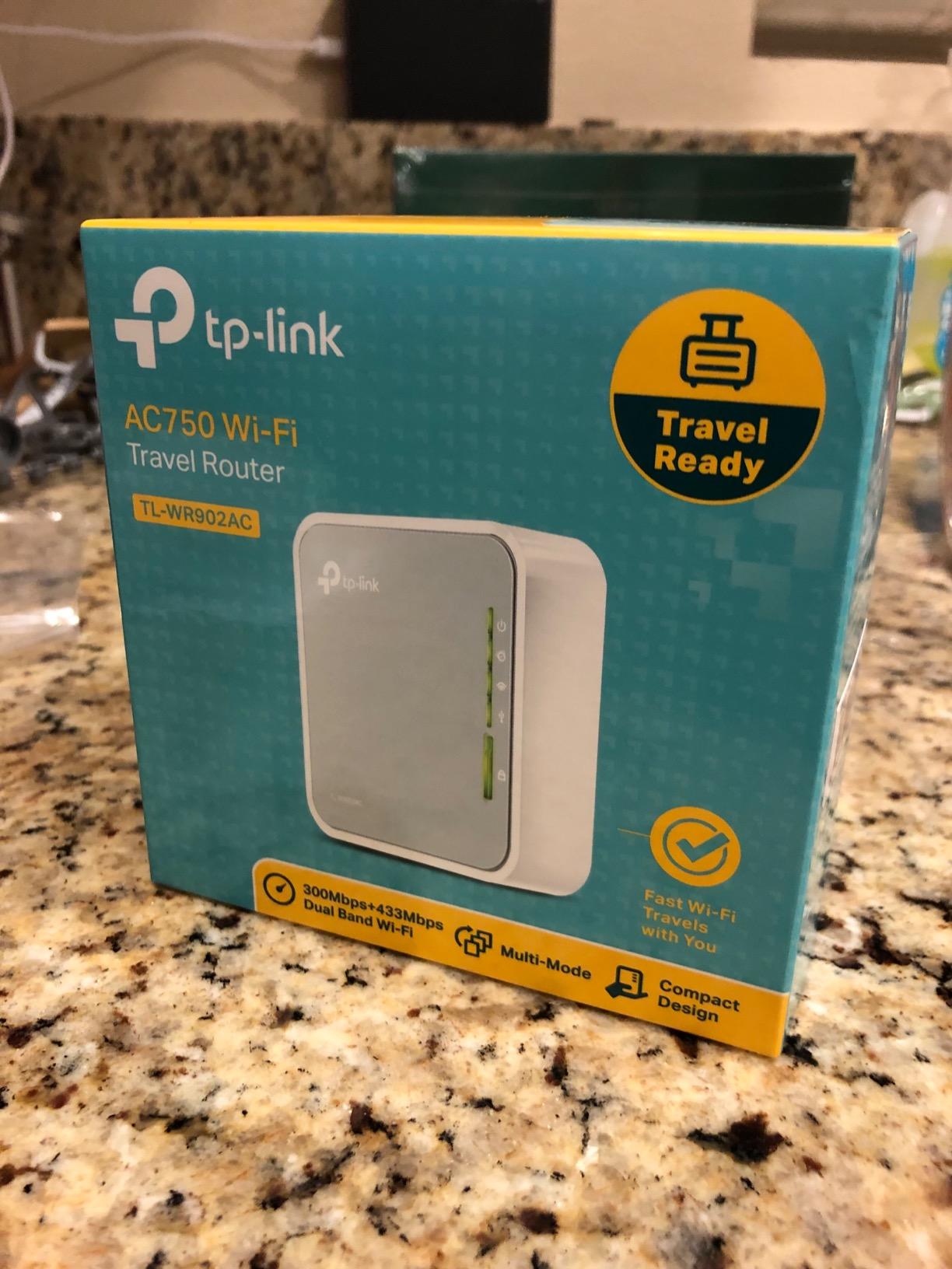 TP-Link AC750 Wireless Portable Nano Travel Router (TL-WR902AC) customer photo 2