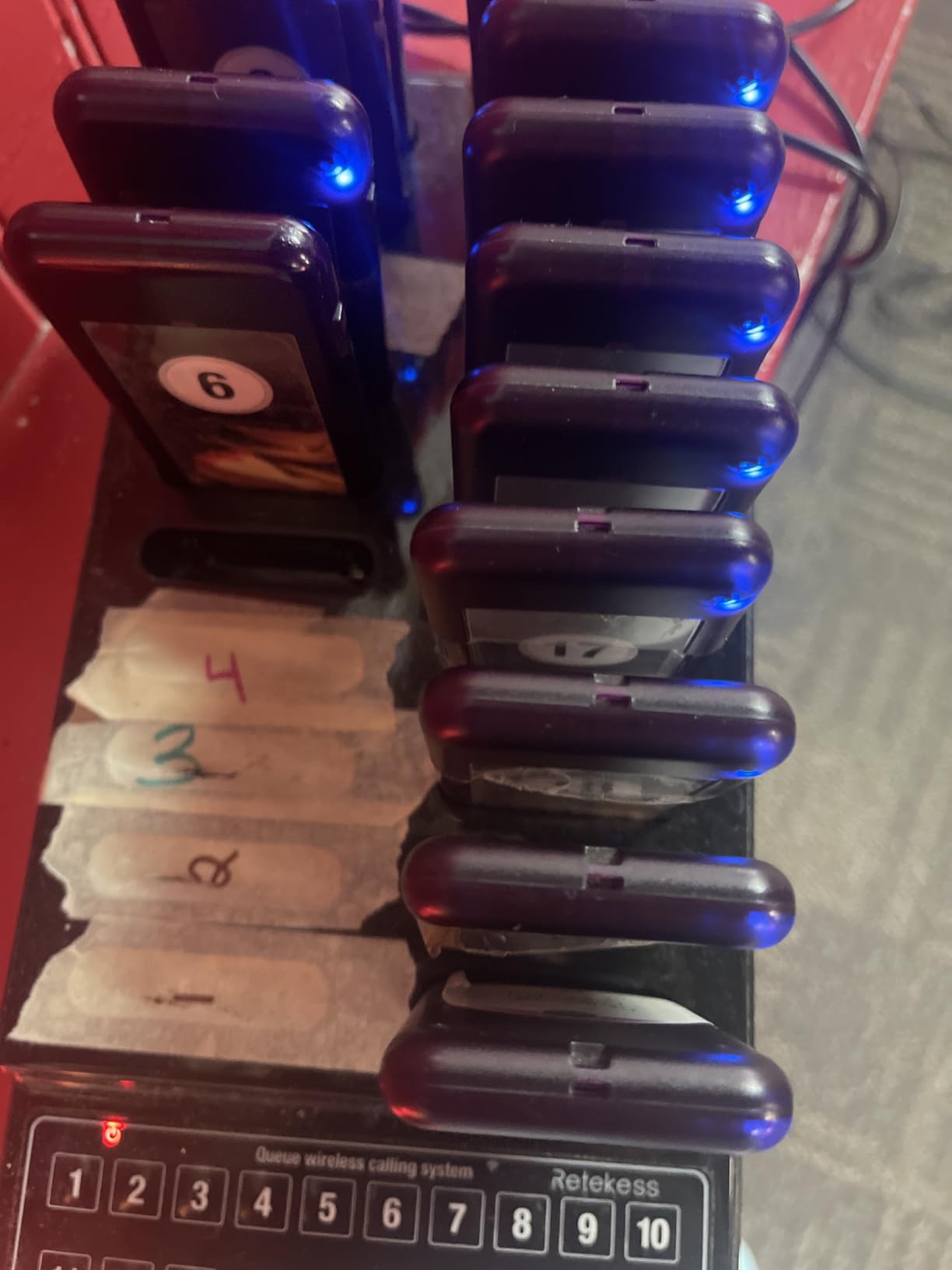 Retekess T111 Restaurant Pager System, Buzzers for Restaurant, 500M Long Range, Replaceable Sticker, 20 Food Buzzers for Food Truck, Church, Brewery customer photo 2