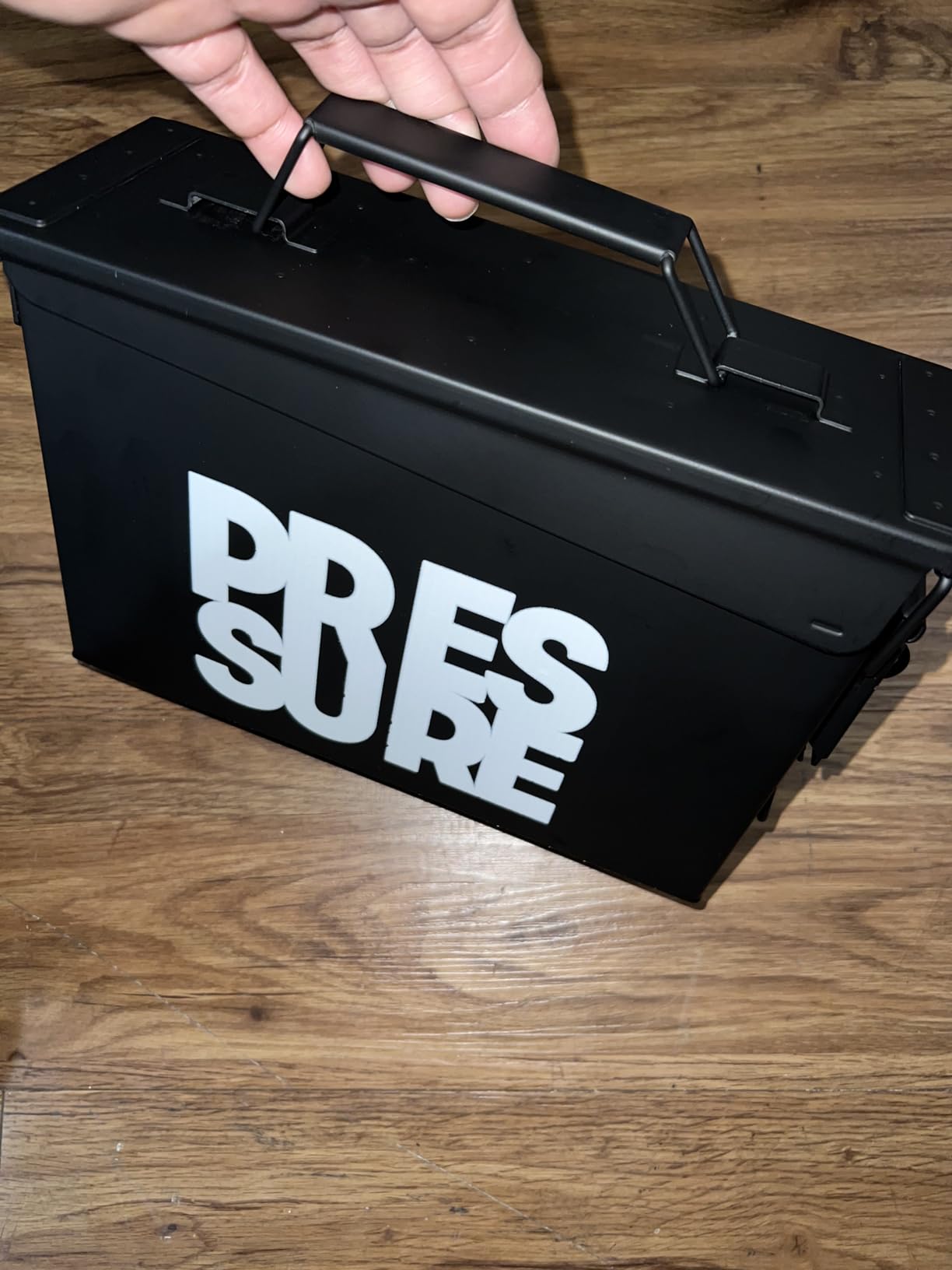Solid Tactical Lockable Metal Ammo Storage Box - Military & Army Steel Ammo Can for Ammunition Storage - Waterproof Ammo Crate Utility Box customer photo 2