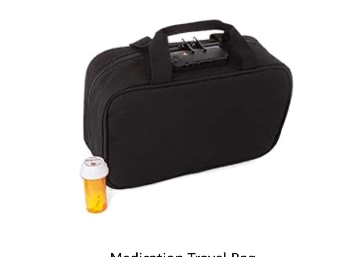 MEDICINE RX SAFE Medication Travel Bag customer photo 2