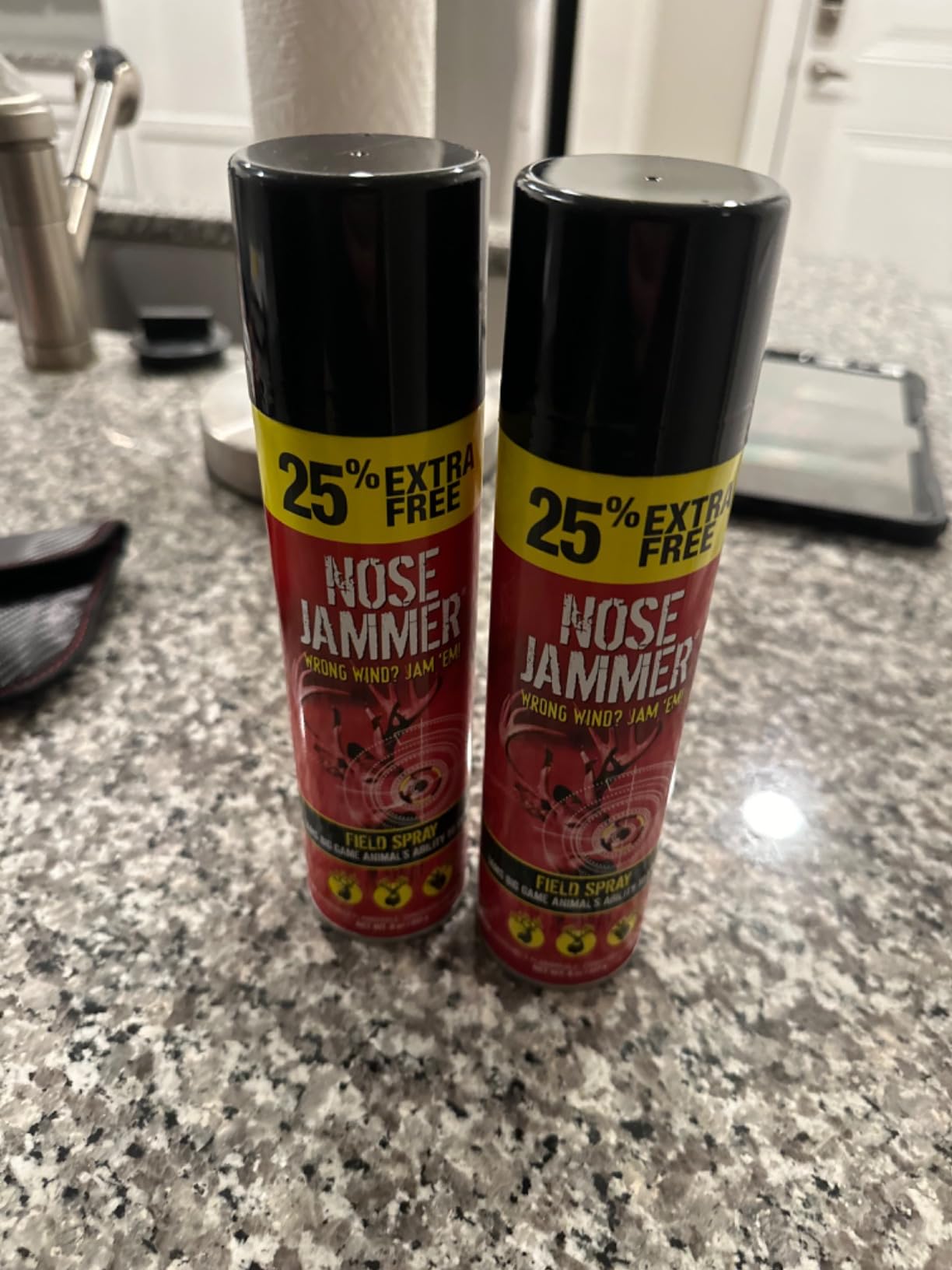 Nose Jammer Field Spray - Natural Hunting Scent Eliminator Spray - Deer Scent Blocker, Use on Clothes, Boots and Gear to Eliminate Odors customer photo 1