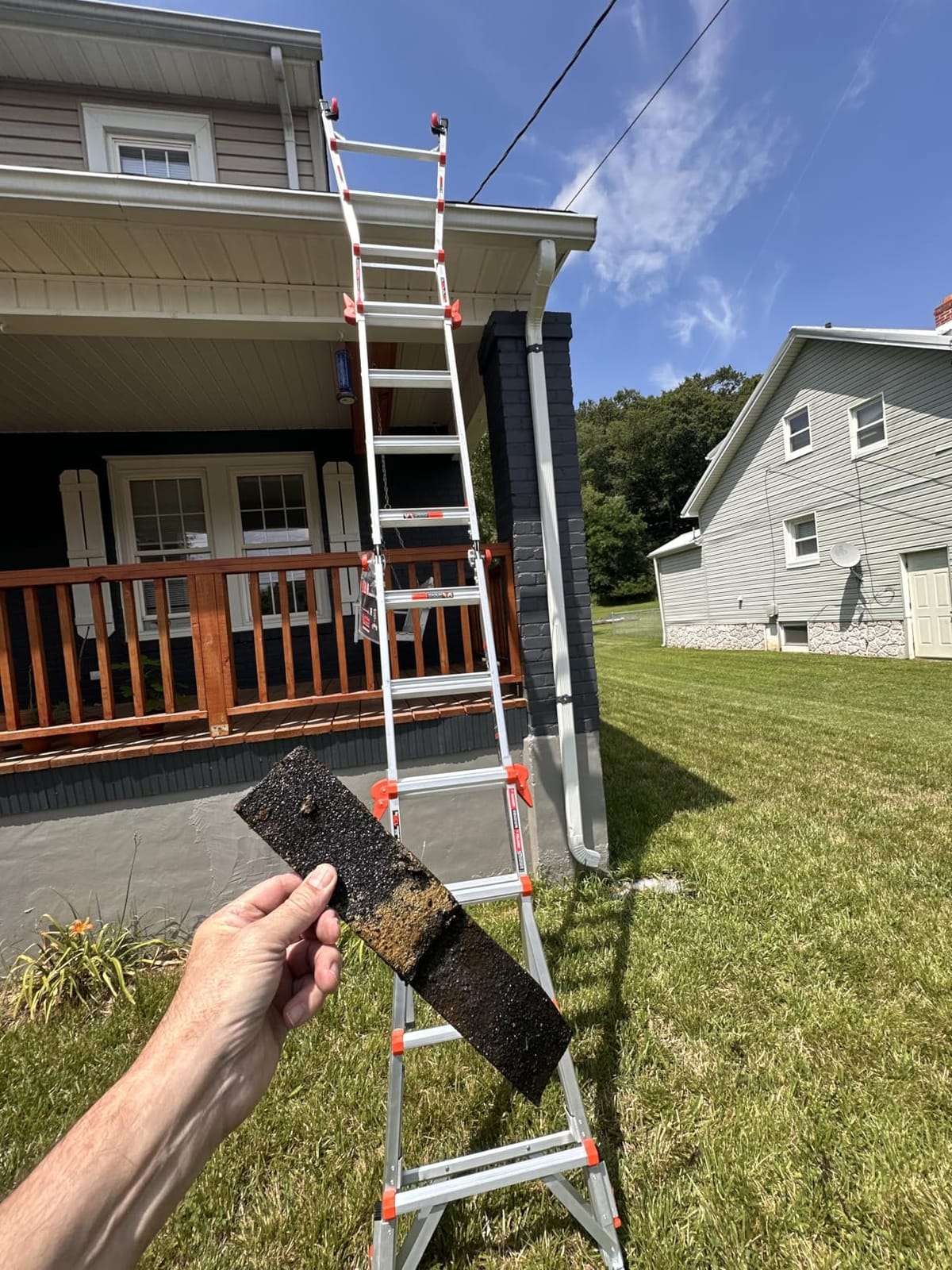 Little Giant Velocity, Aluminum Ladder, 18 ft with Leg Levelers, 15417-801 | Telescoping Multi-Position Ladder, Integrated Leg Levelers, Slip-Resistant Feet, Type IA 300 lbs. Rating customer photo 1