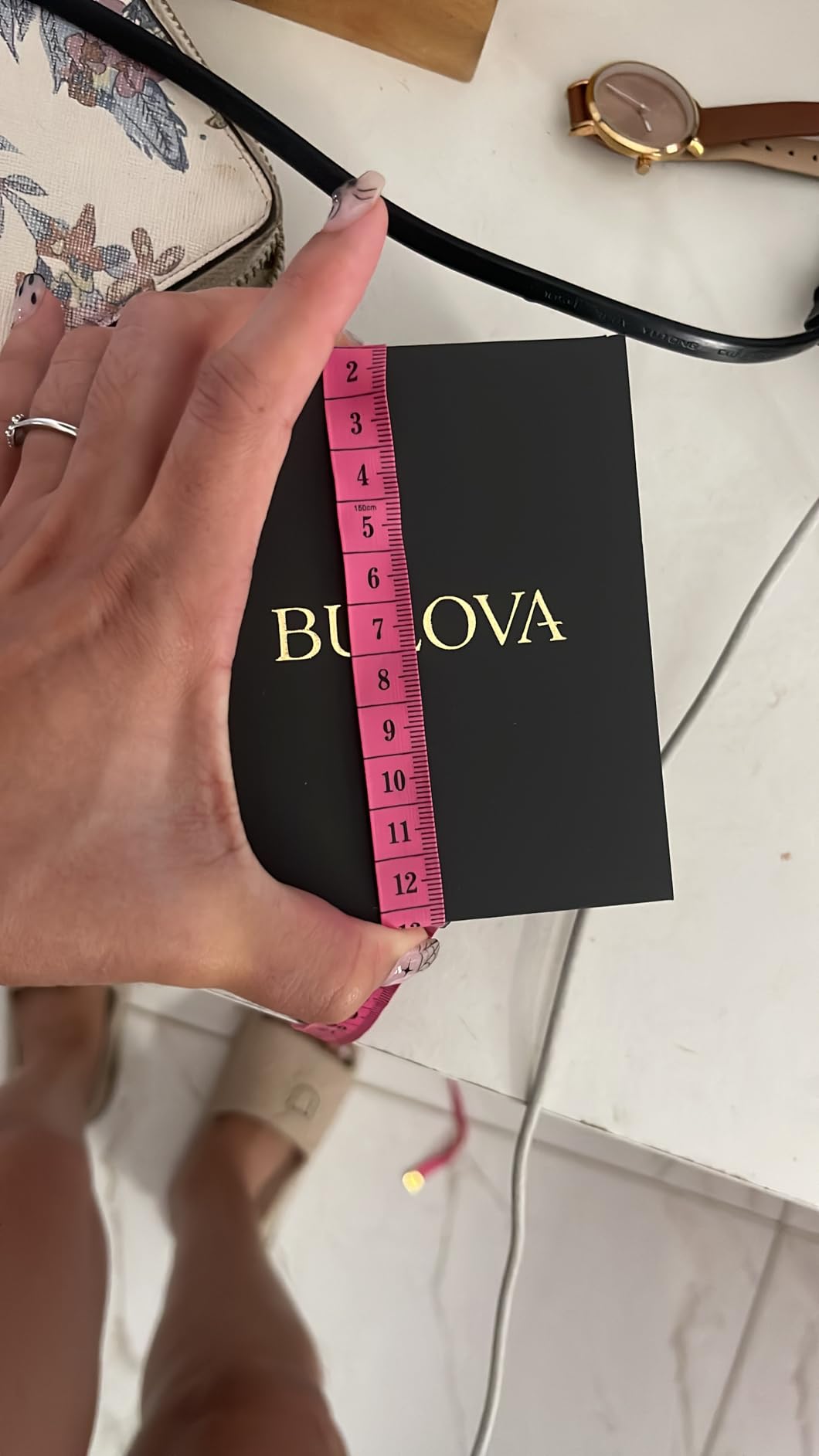 Bulova Men's 3-Hand Quartz Watch with Diamond Dial and Edge to Edge Crystal customer photo 1