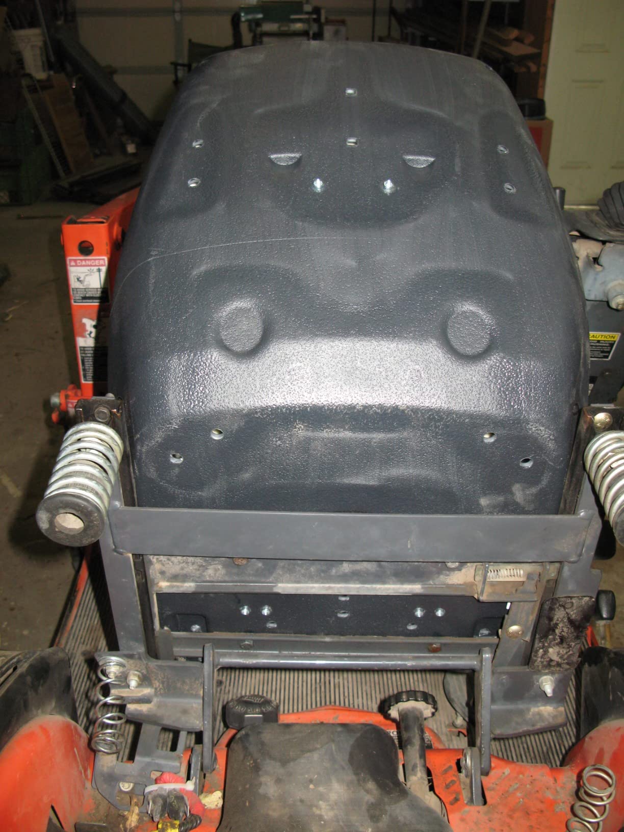 Kubota Compact Tractor Deluxe High Back Seat 35080-18400, K2570-56110, K2571-56110, 32420-72960, 32420-72962, 32701-52502, 6C070-88720, 67061-45900, 67061-45910 customer photo 1