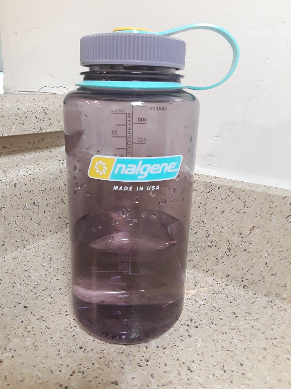 Nalgene Sustain Tritan BPA-Free Water Bottle Made with Material Derived from 50% Plastic Waste, 32 OZ, Wide Mouth customer photo 1