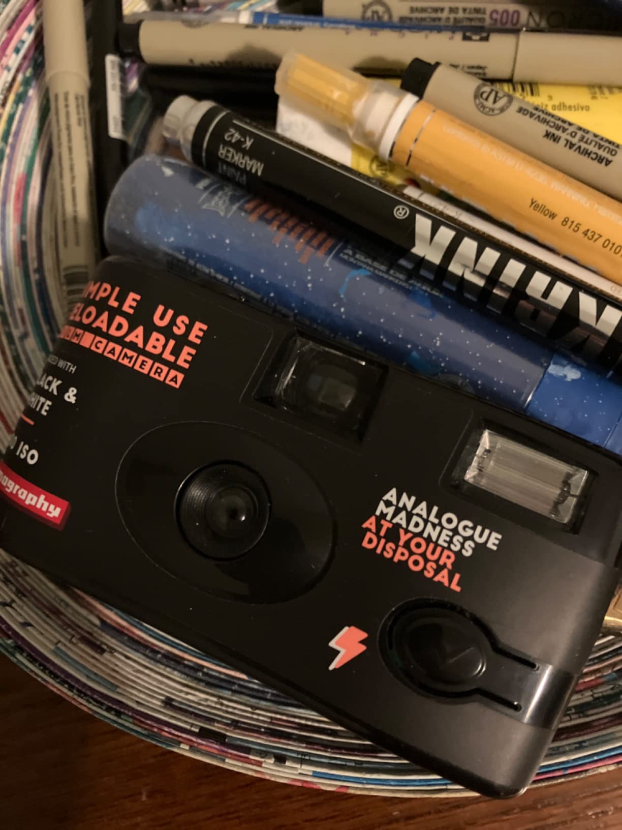 Lomography Simple Use Reloadable Film Camera Black & White Film customer photo 2